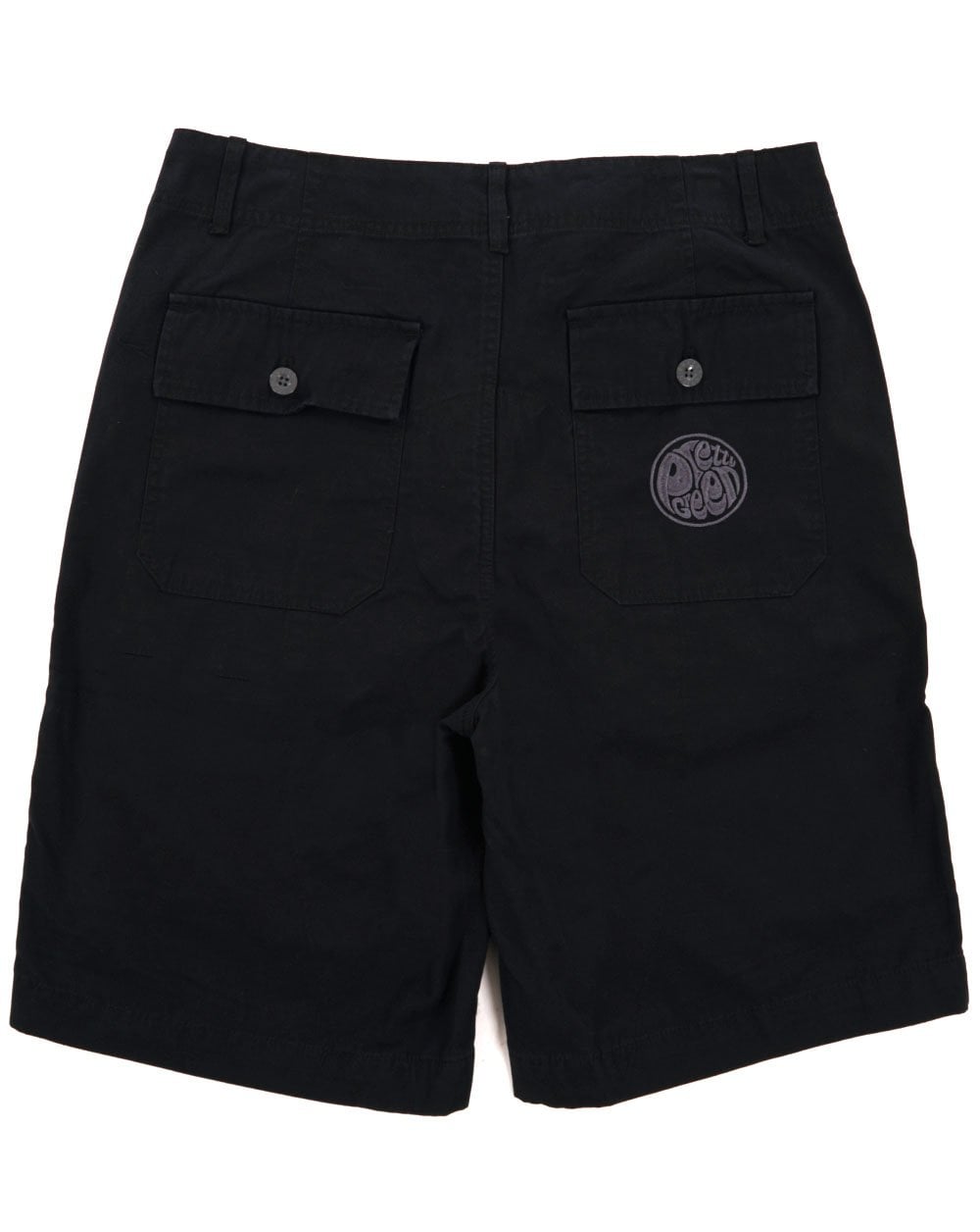 Pretty Green Brentwood Cargo Shorts Black