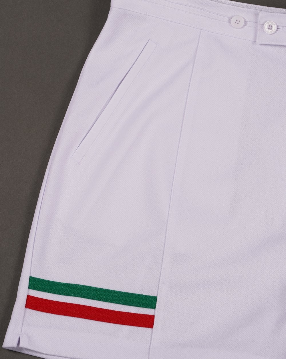 Sergio Tacchini Supermac Tennis Shorts White/Italia