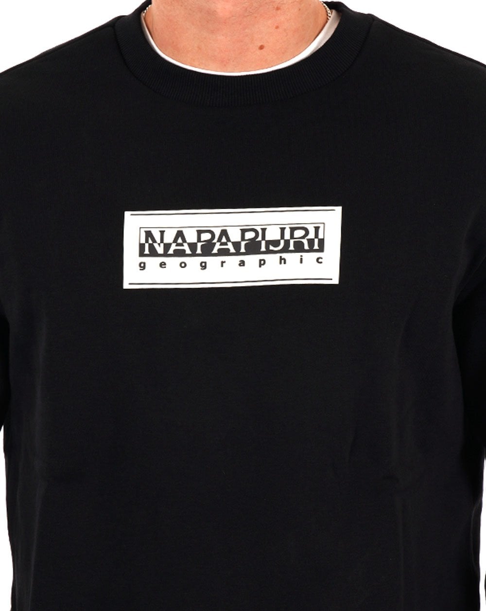 Napapijri Box Logo Sweatshirt Black