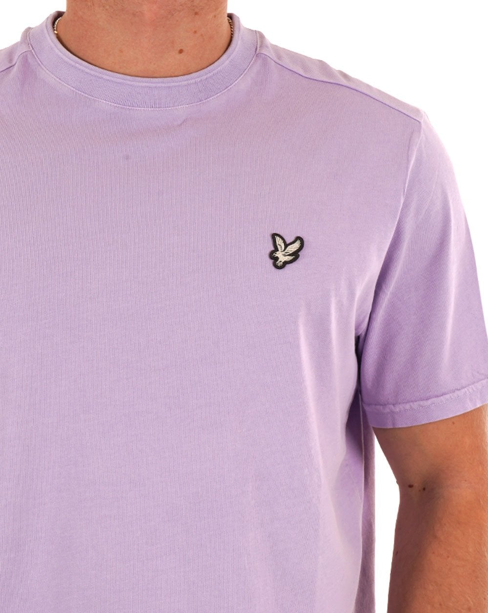 Lyle & Scott Natural Dye T Shirt Lavender