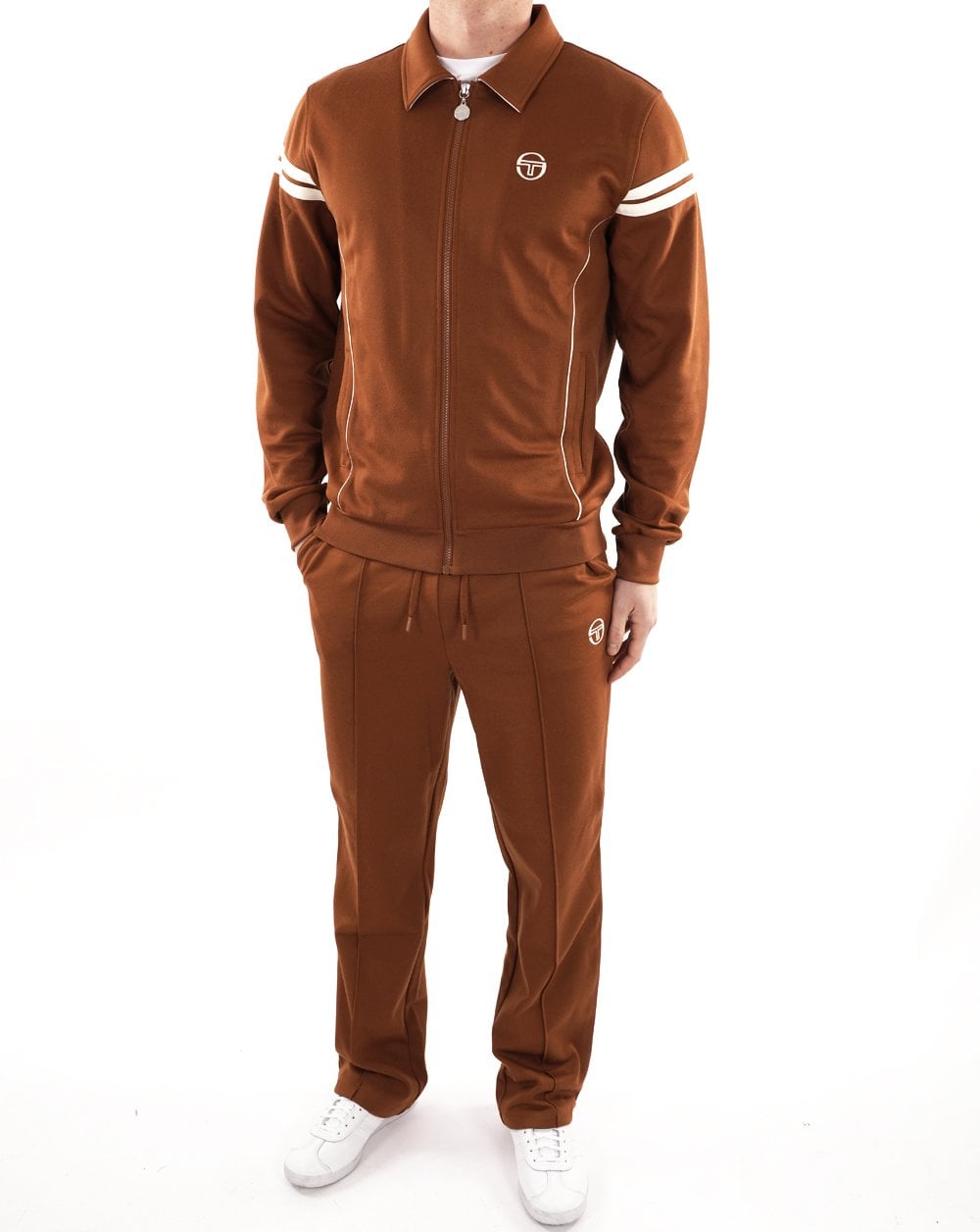 Sergio Tacchini Armando Track Pants Mocha