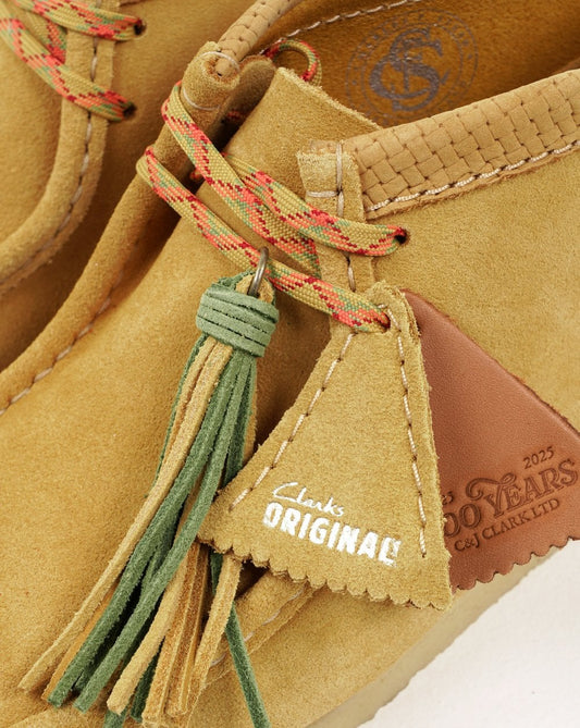 Clarks Originals Clarks Originals Wallabee Boots Golden Tan Suede