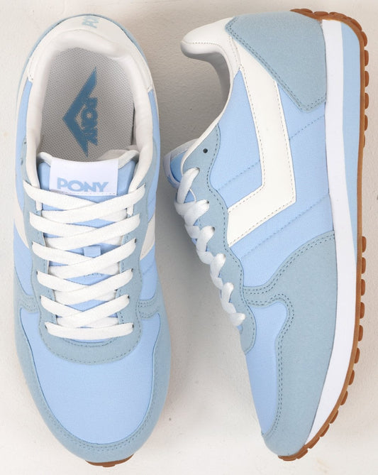 Pony Pony Express Trainers Sky Blue/White
