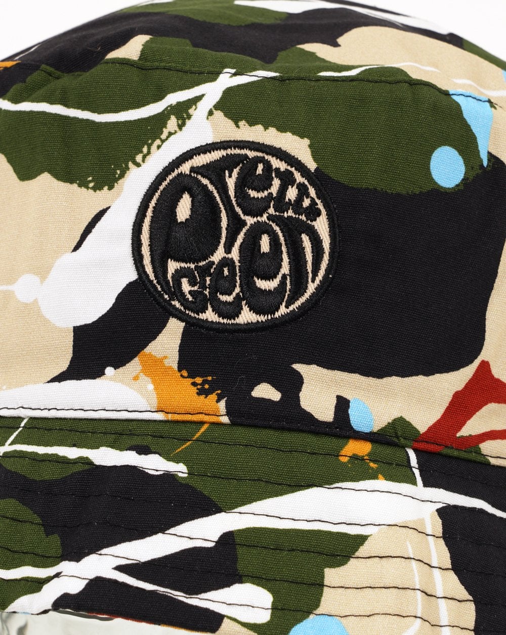Pretty Green Convergence Bucket Hat Multi