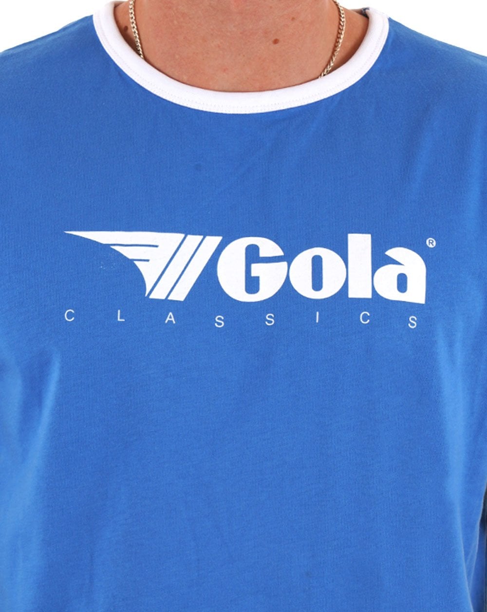 Gola Ringer T-shirt Blue