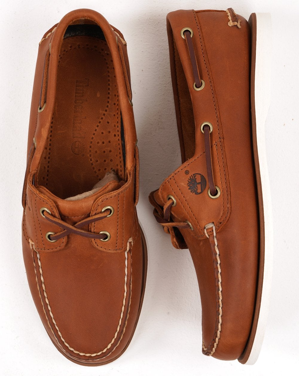 Timberland Classic 2 Eye Boat Shoes Apricot Buff