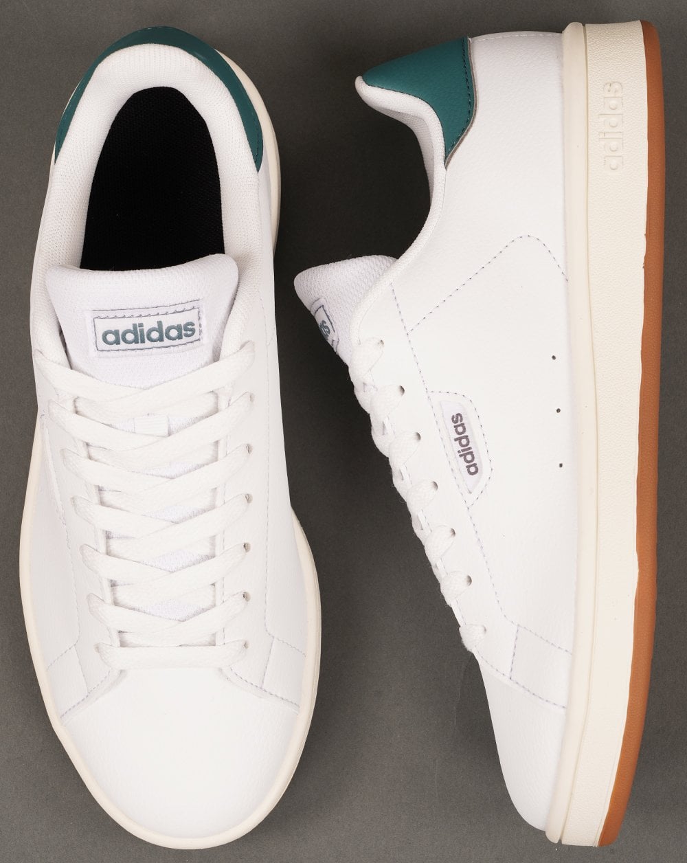 Adidas UB Court Trainers White/Teal