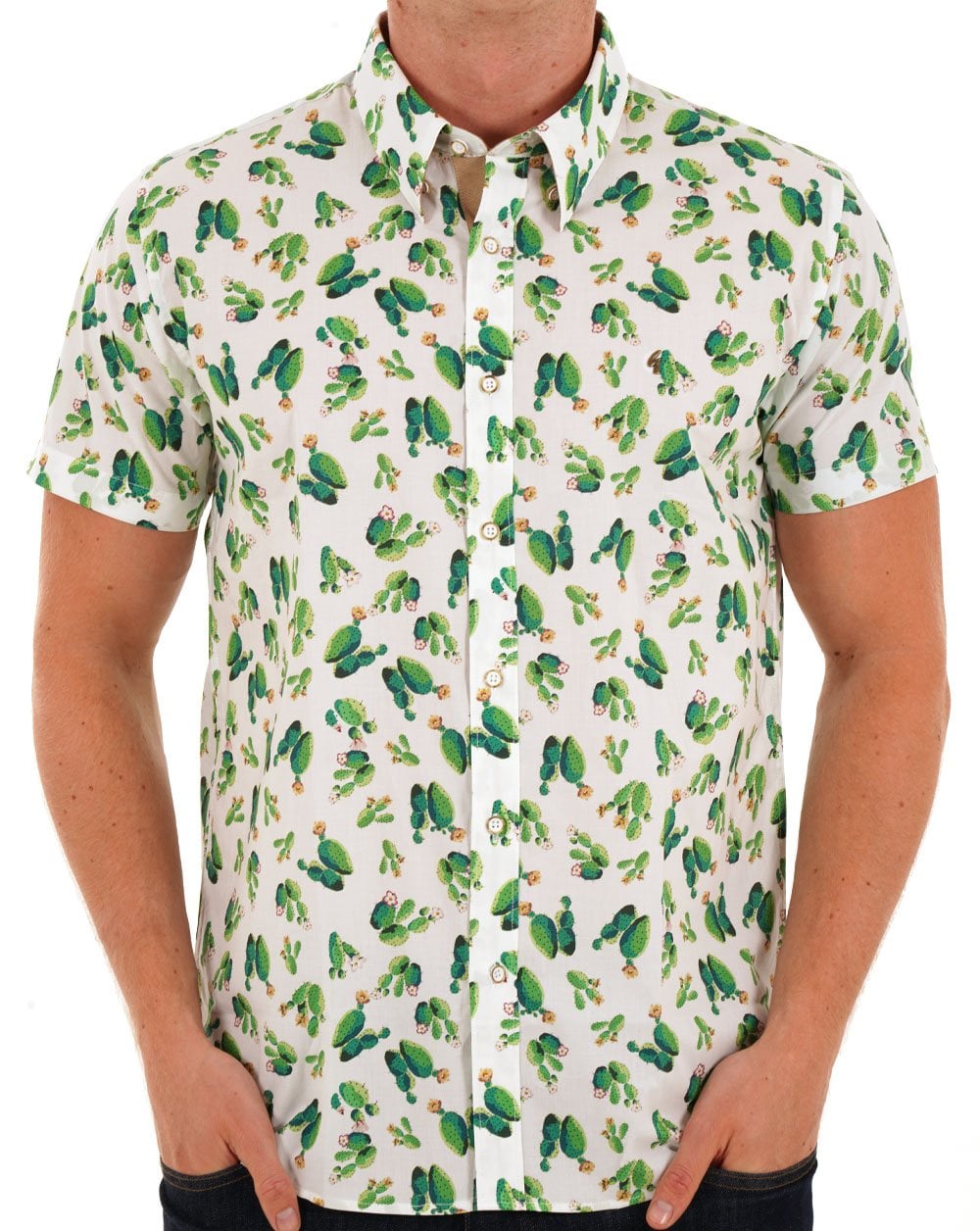 Gabicci Vintage Summer Shirt Cactus