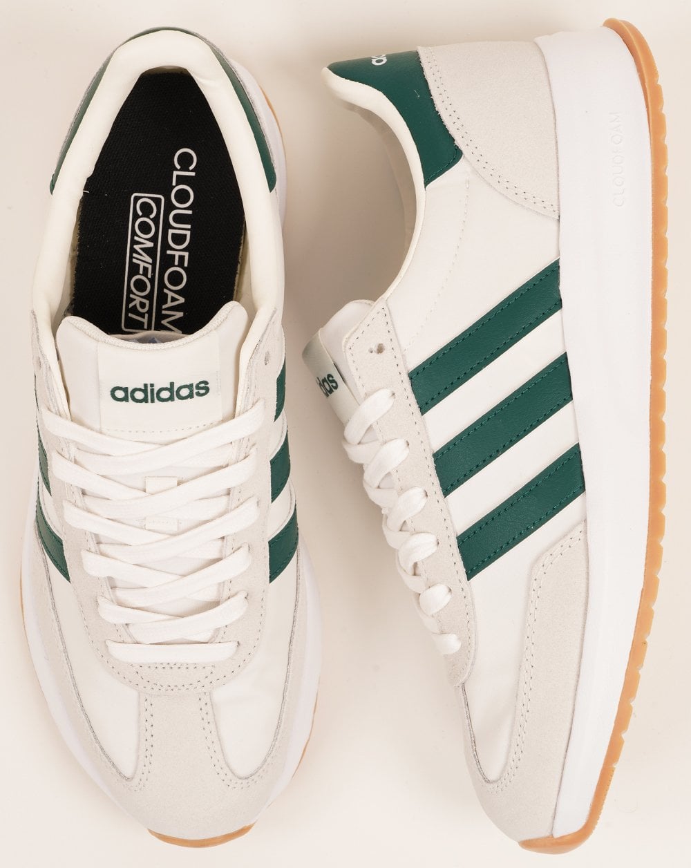 Adidas Run 70s Trainers White Green
