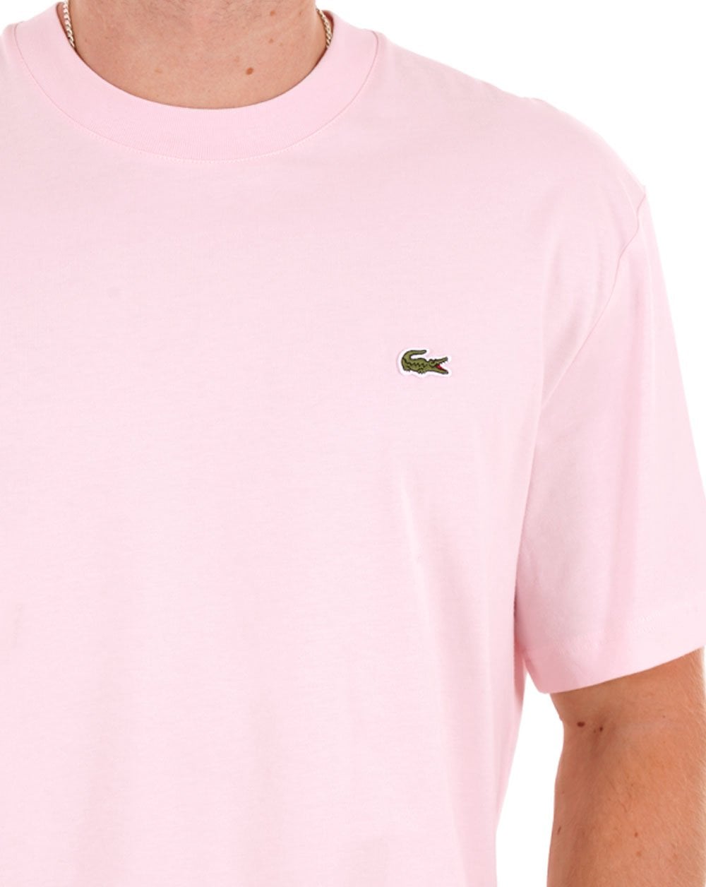 Lacoste Classic Fit T Shirt Flamingo