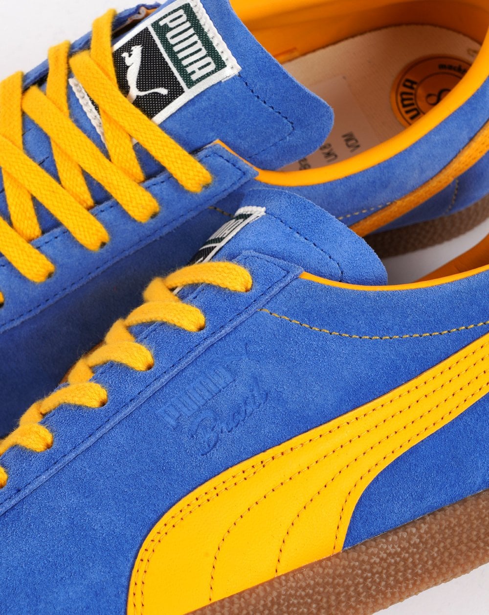 Puma Brasil Trainer Blue / Yellow