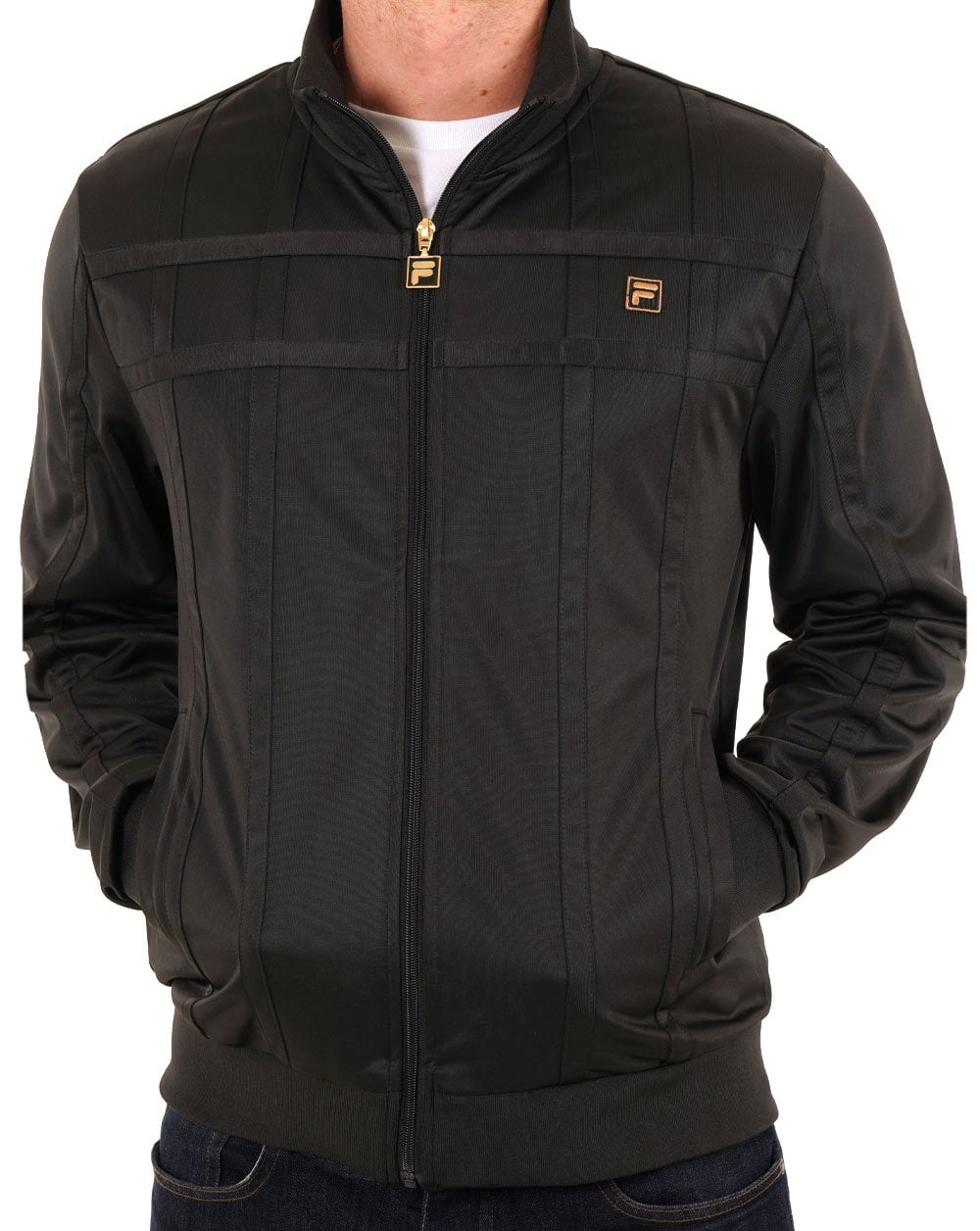 Fila Gold Bode Track Top Black