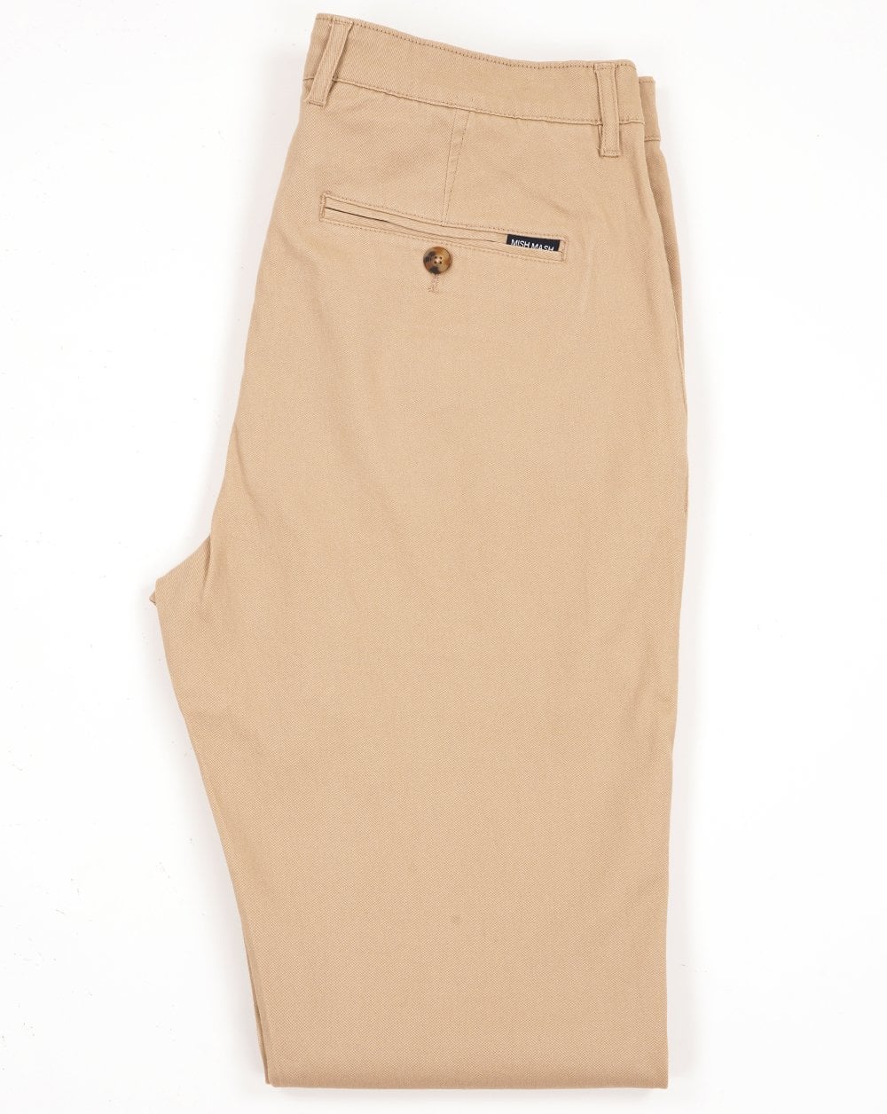 Mish Mash Chino Trousers Stone