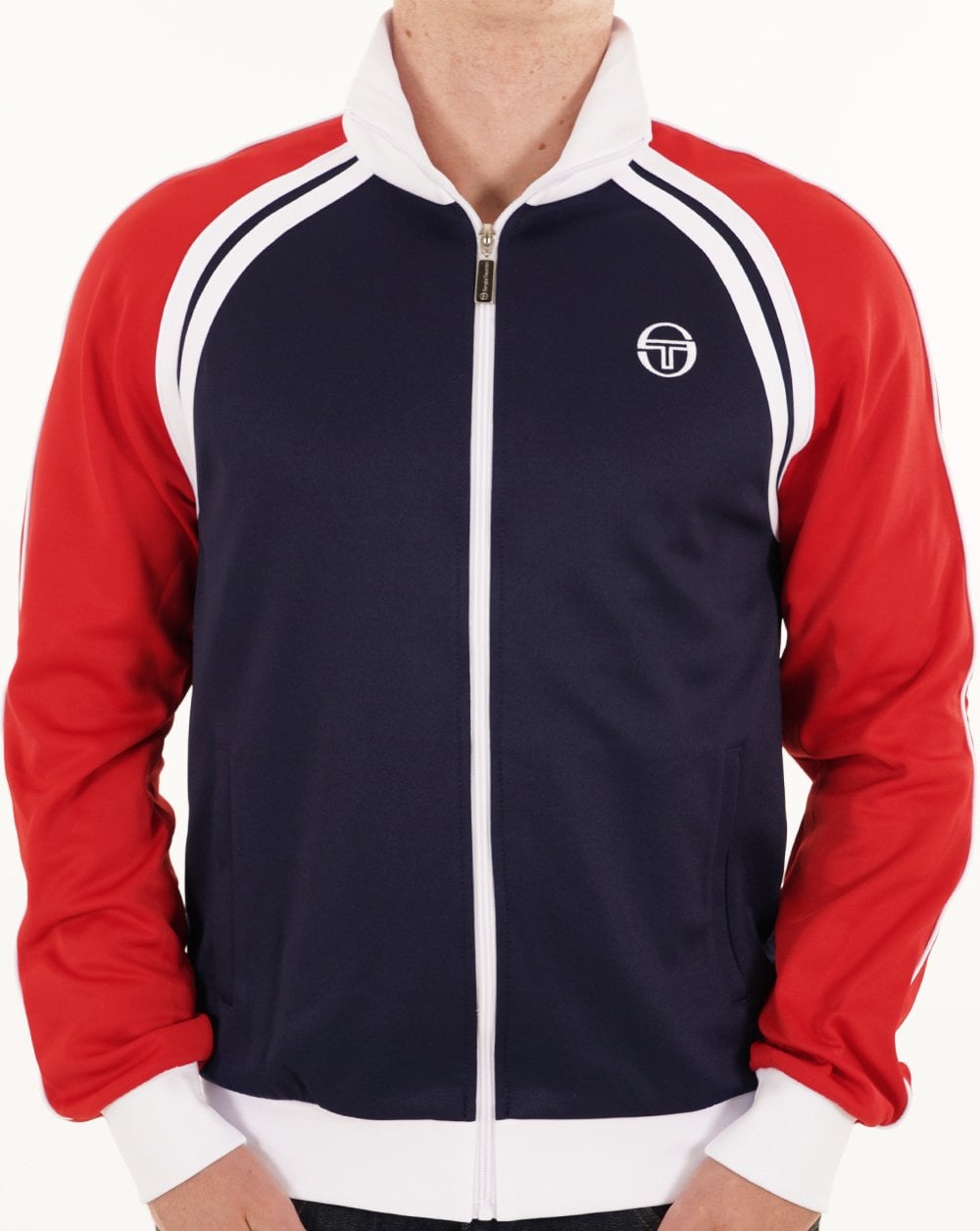 Sergio Tacchini Ghibli Track Top Navy Red