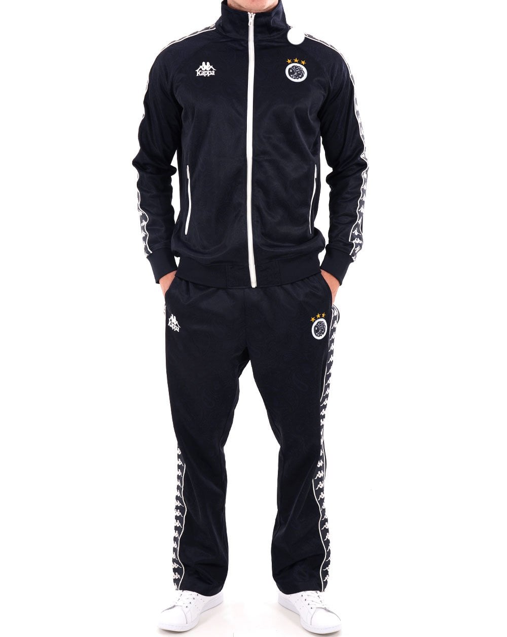 Pretty Green X Kappa Maine Road Track Top Navy