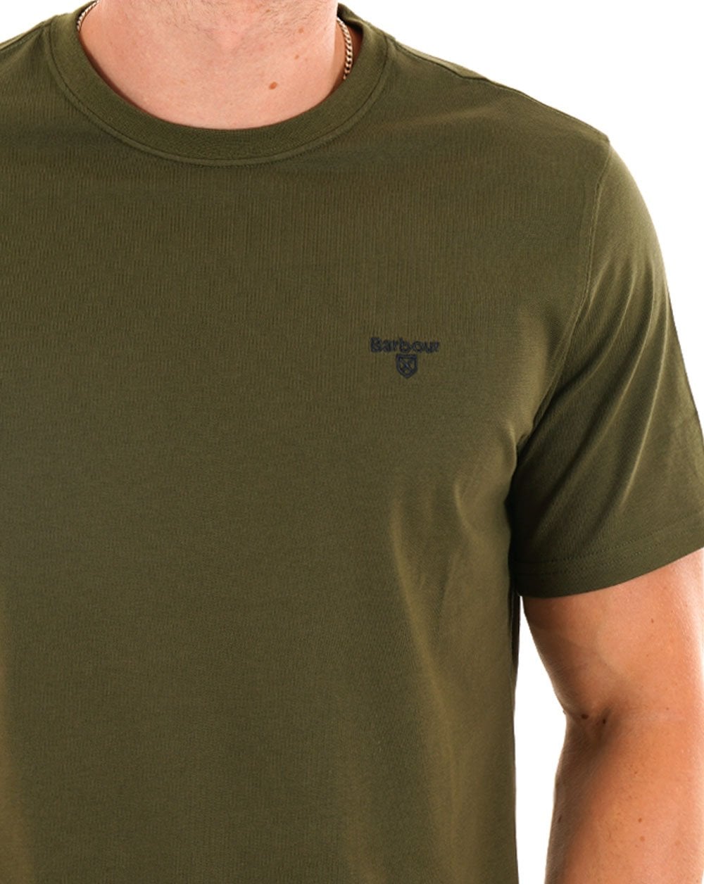 Barbour Sports T Shirt Mid Olive