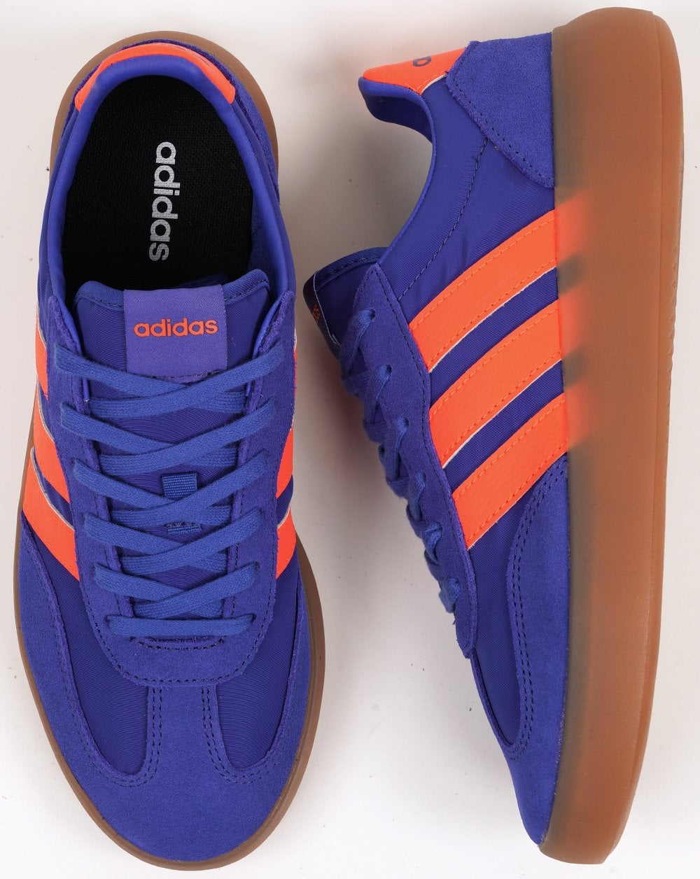 Adidas Barreda Decode Trainers Vibrant Blue Orange – 80's Casual Classics