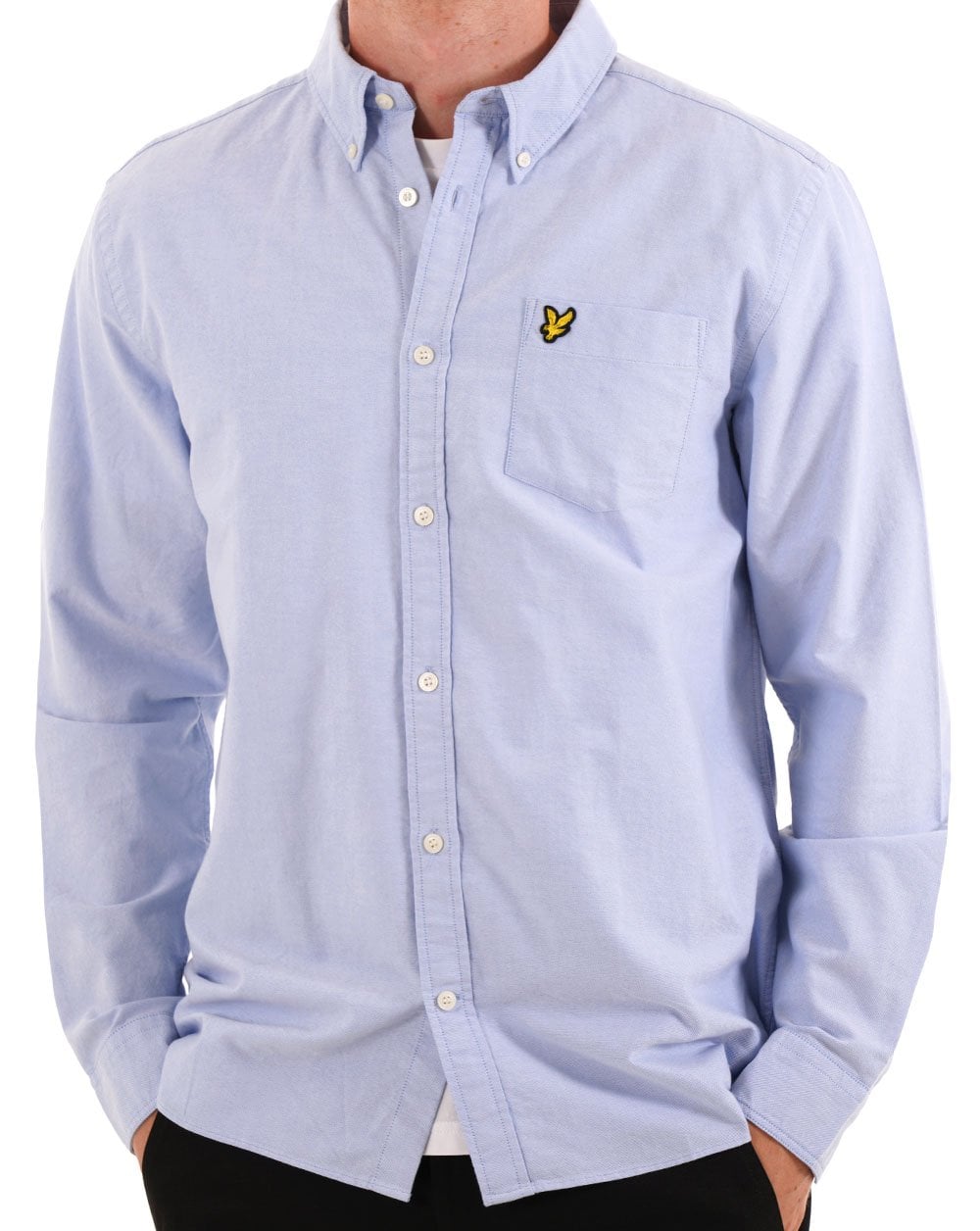 Lyle & Scott Plain Oxford Shirt Riviera