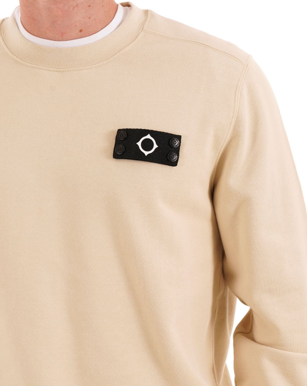 MA.STRUM Neo Crew Sweatshirt Burnt Cream