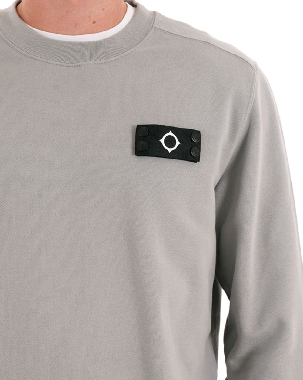 MA.STRUM Neo Crew Sweatshirt Battleship Grey