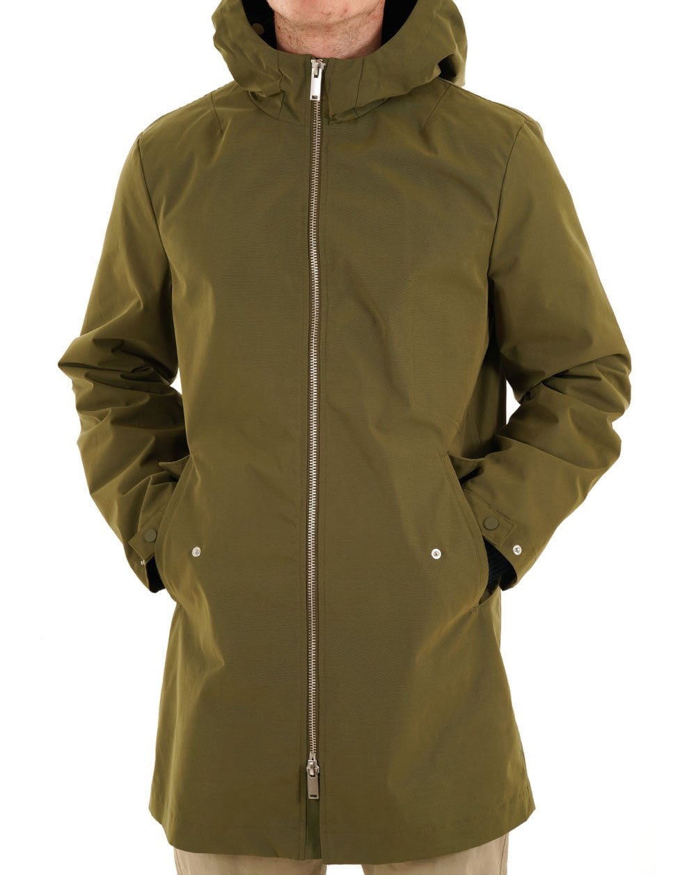 Benetton Parka Khaki Green