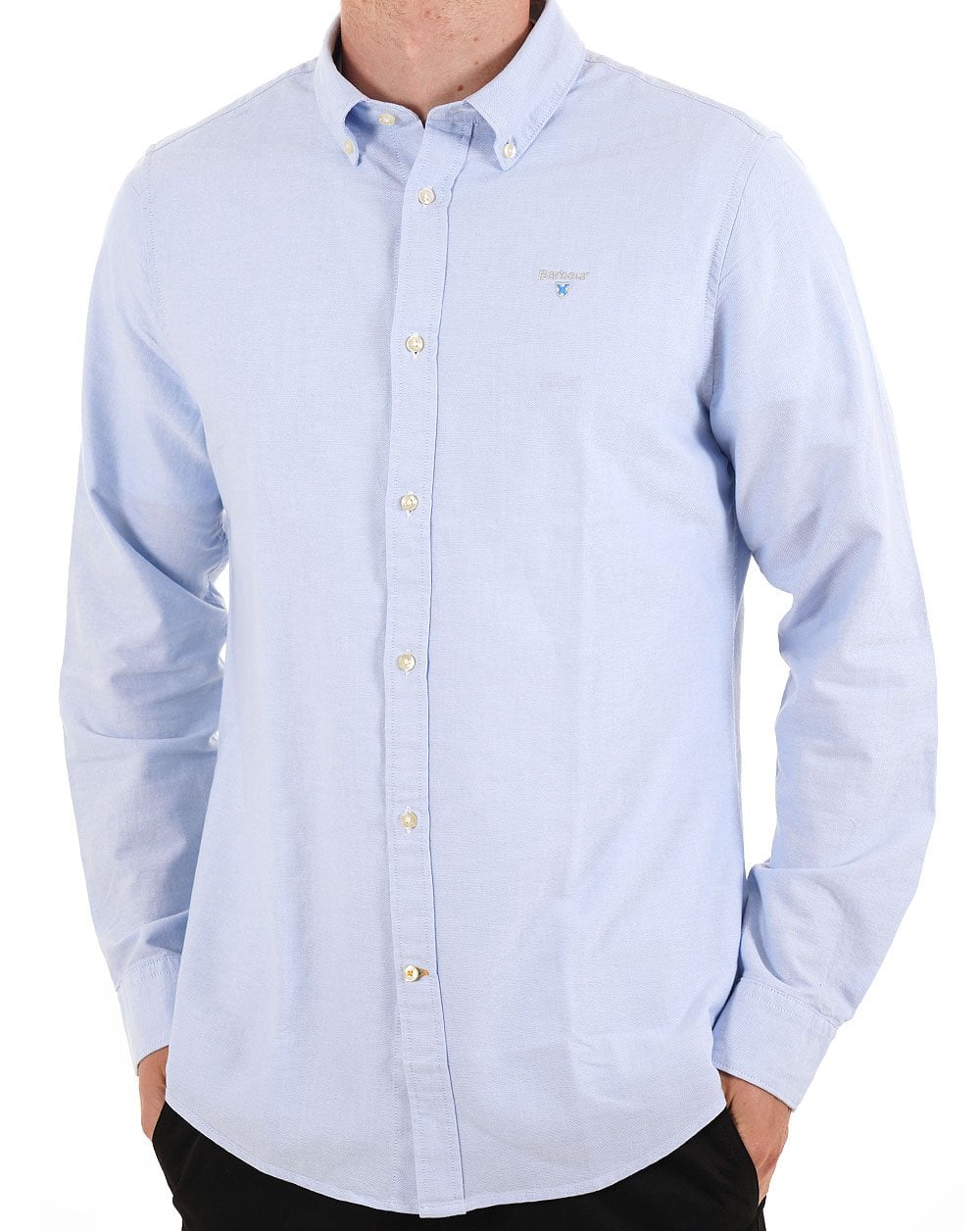 Barbour Oxtown Long Sleeve Shirt Sky Blue