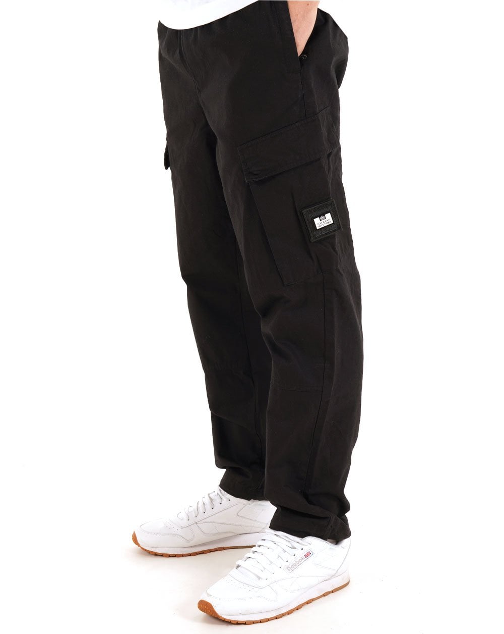 Weekend Offender Eldon Relaxed Cargo Pants Black