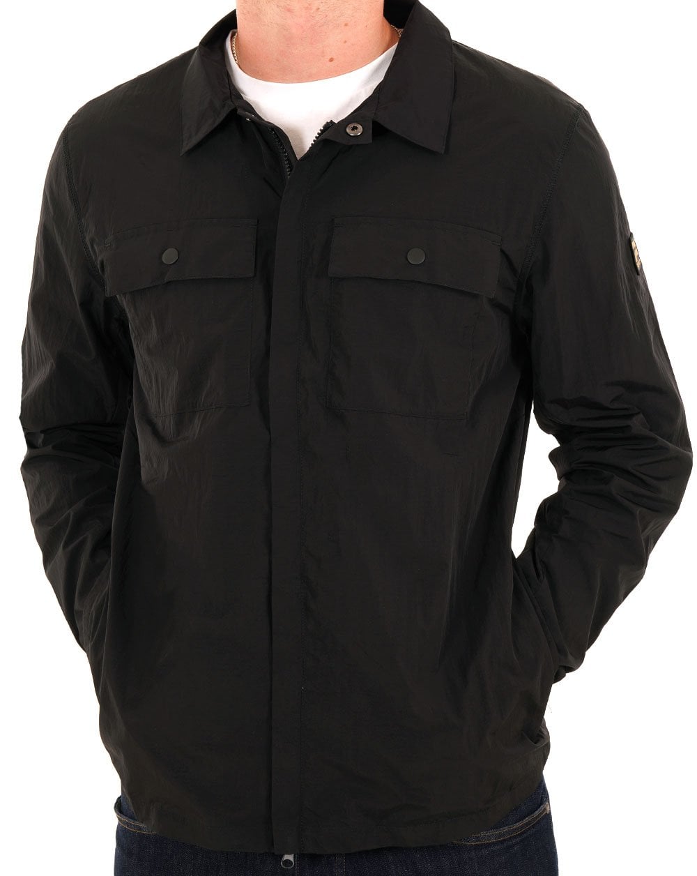 Patrick Jackson Overshirt Black