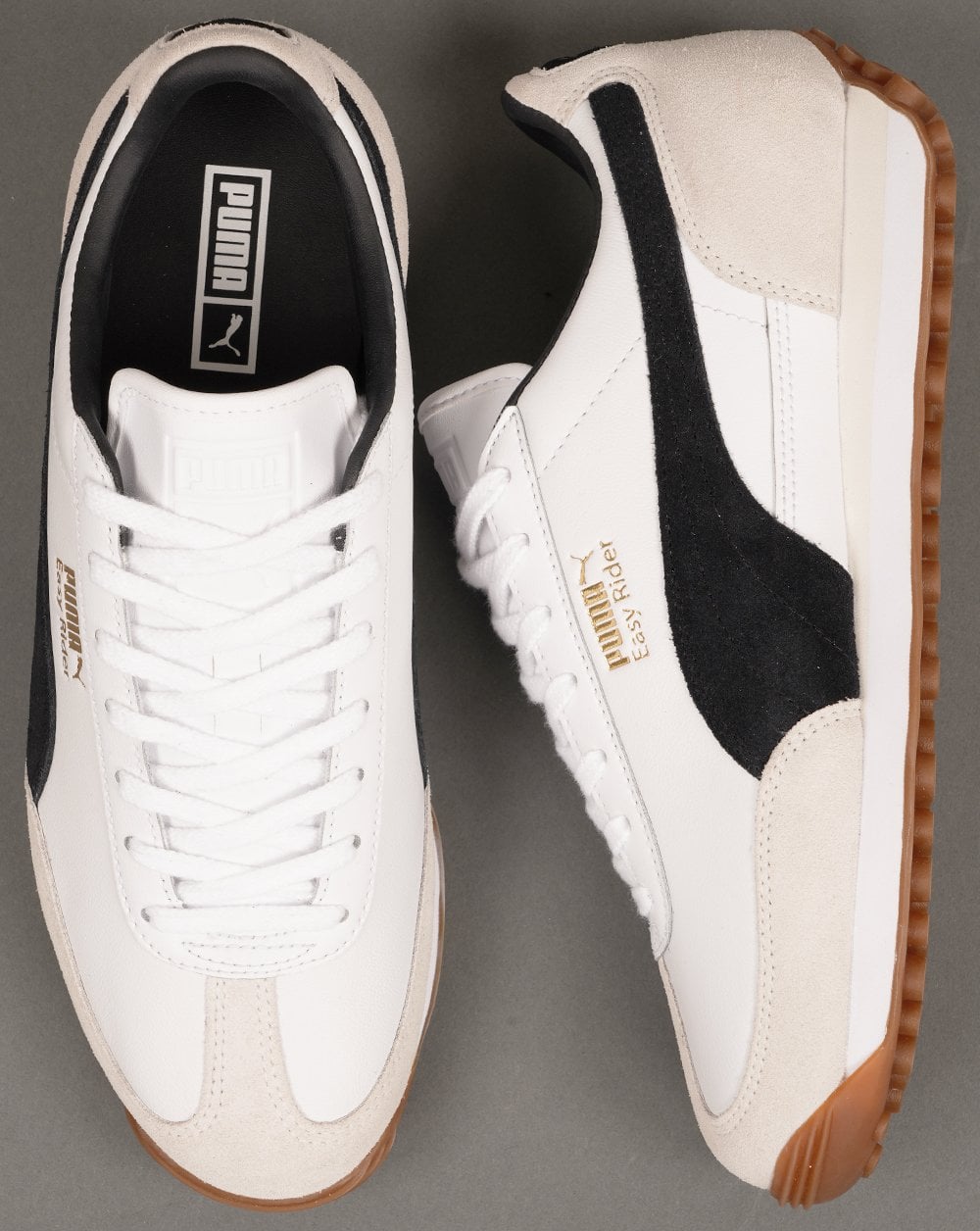 Puma Easy Rider Mix Trainers White/Black