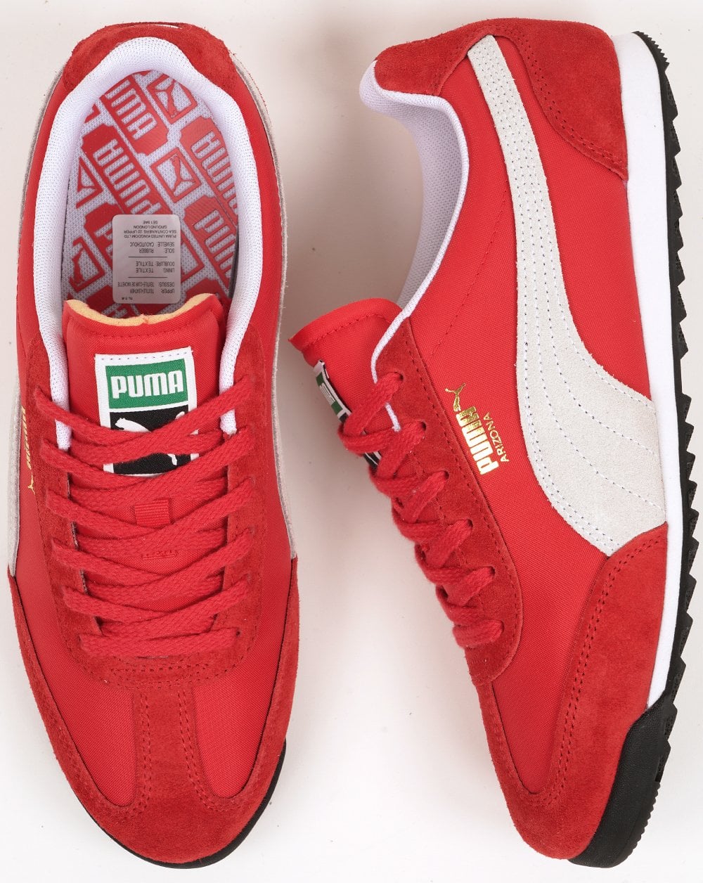 Puma Arizona Trainers Red/White
