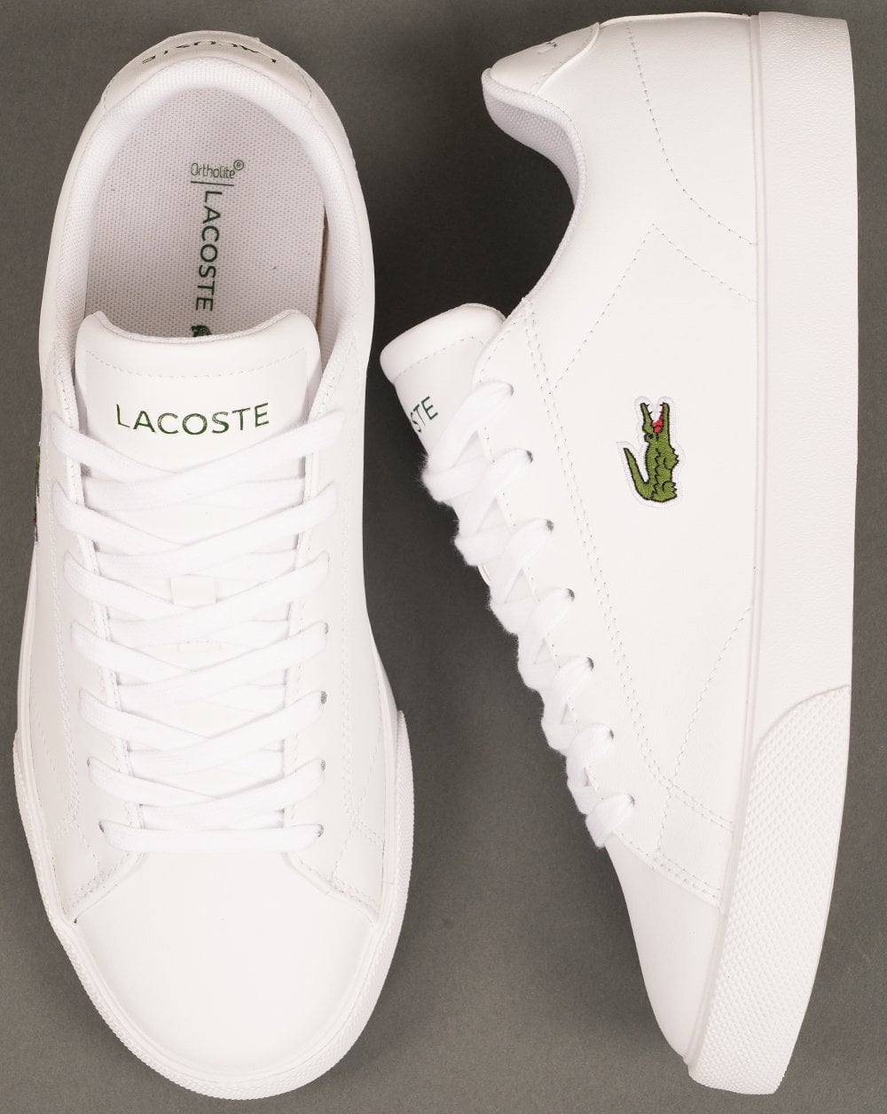 Lacoste Lerond Set Trainers White/White