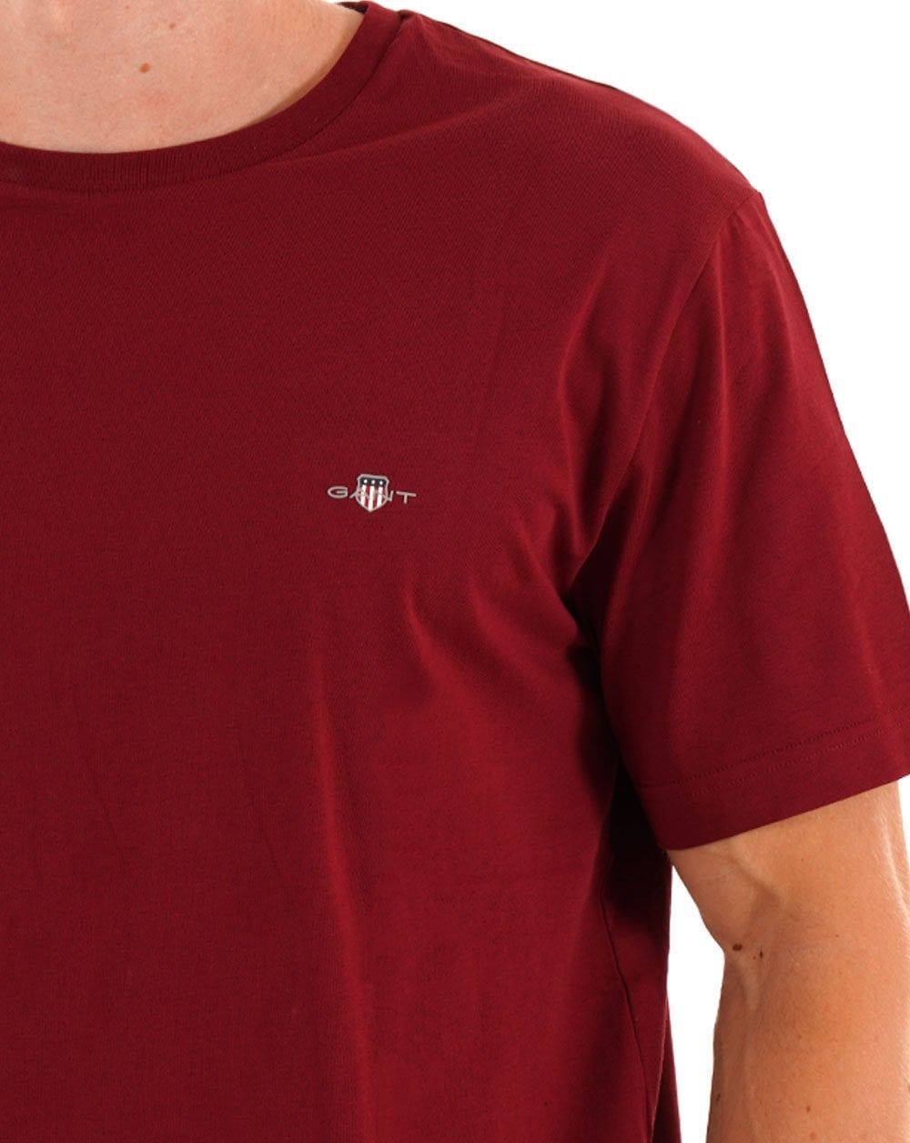 Gant Printed Archive Shield T Shirt Plumped Red