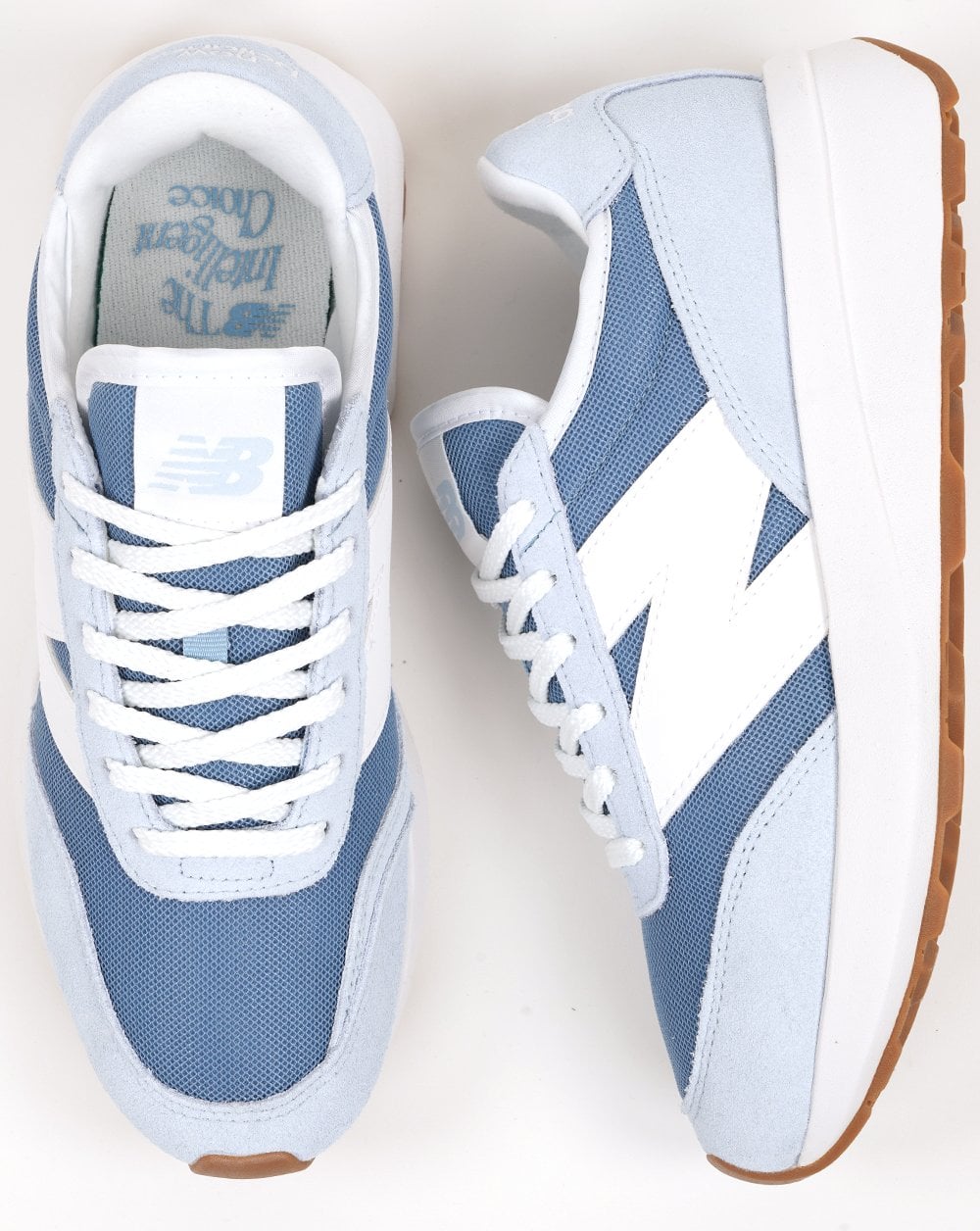 New Balance 370 Trainers Ice Blue