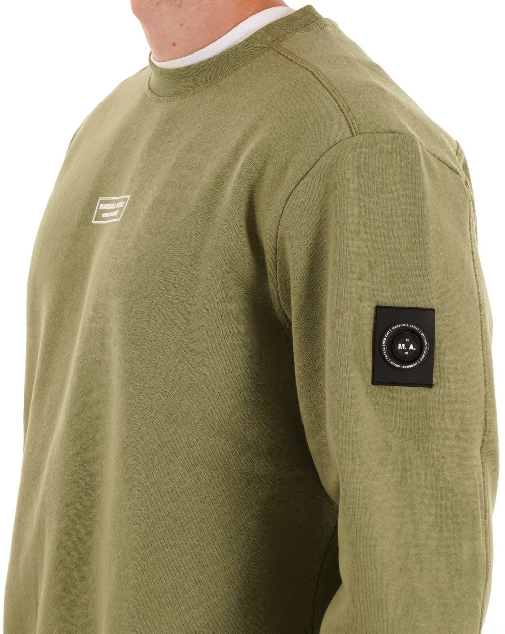 Marshall Artist Siren Crew Sweat Clay Green
