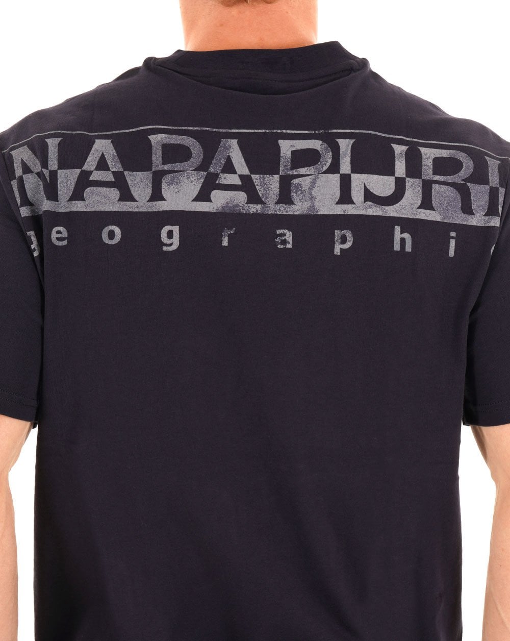 Napapijri Fanes T Shirt Navy Blue