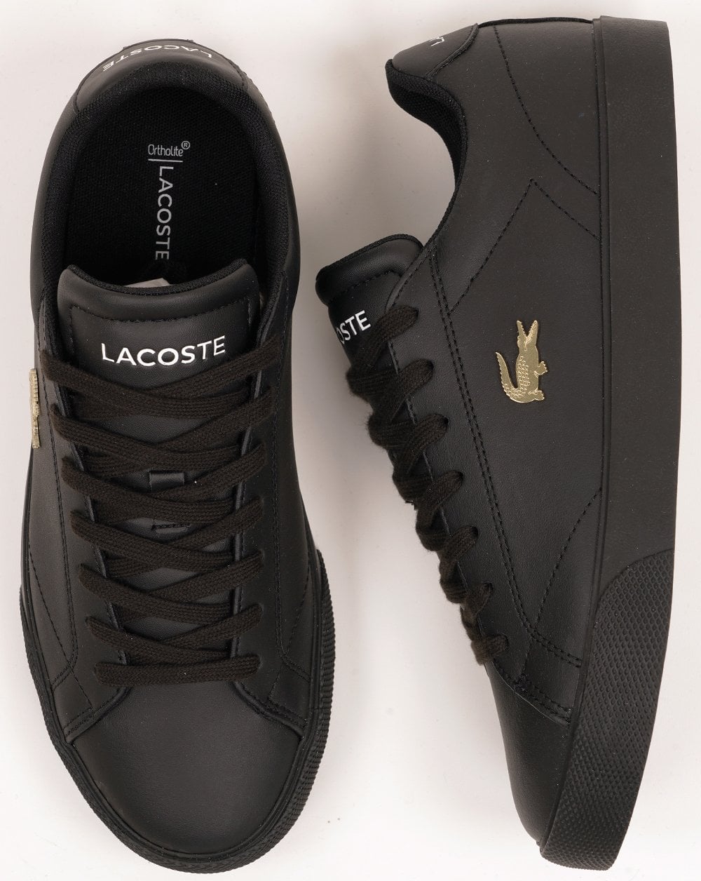 Lacoste Lerond Set Trainers Black/Black