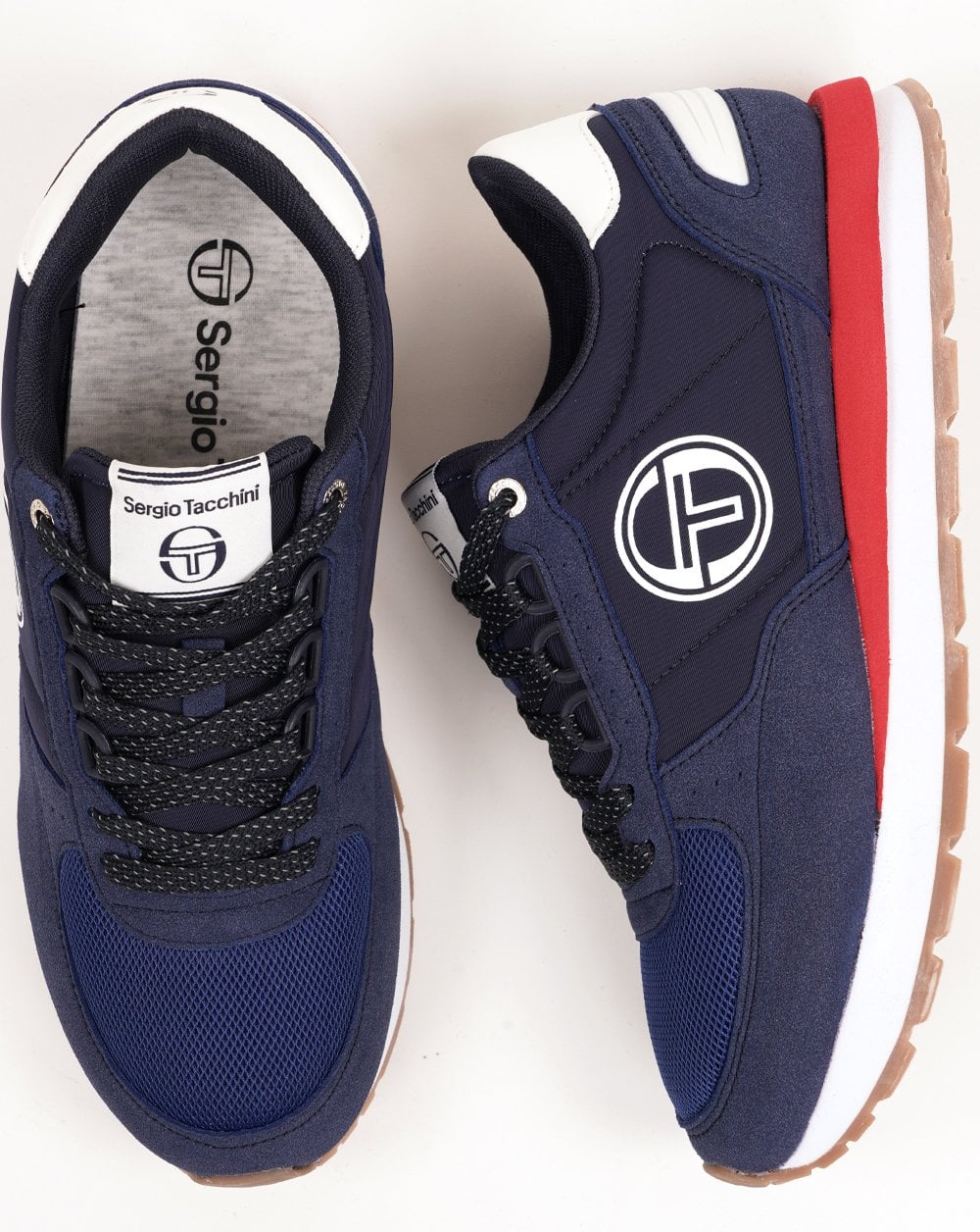 Sergio Tacchini Venezia Trainers Navy / White / Red