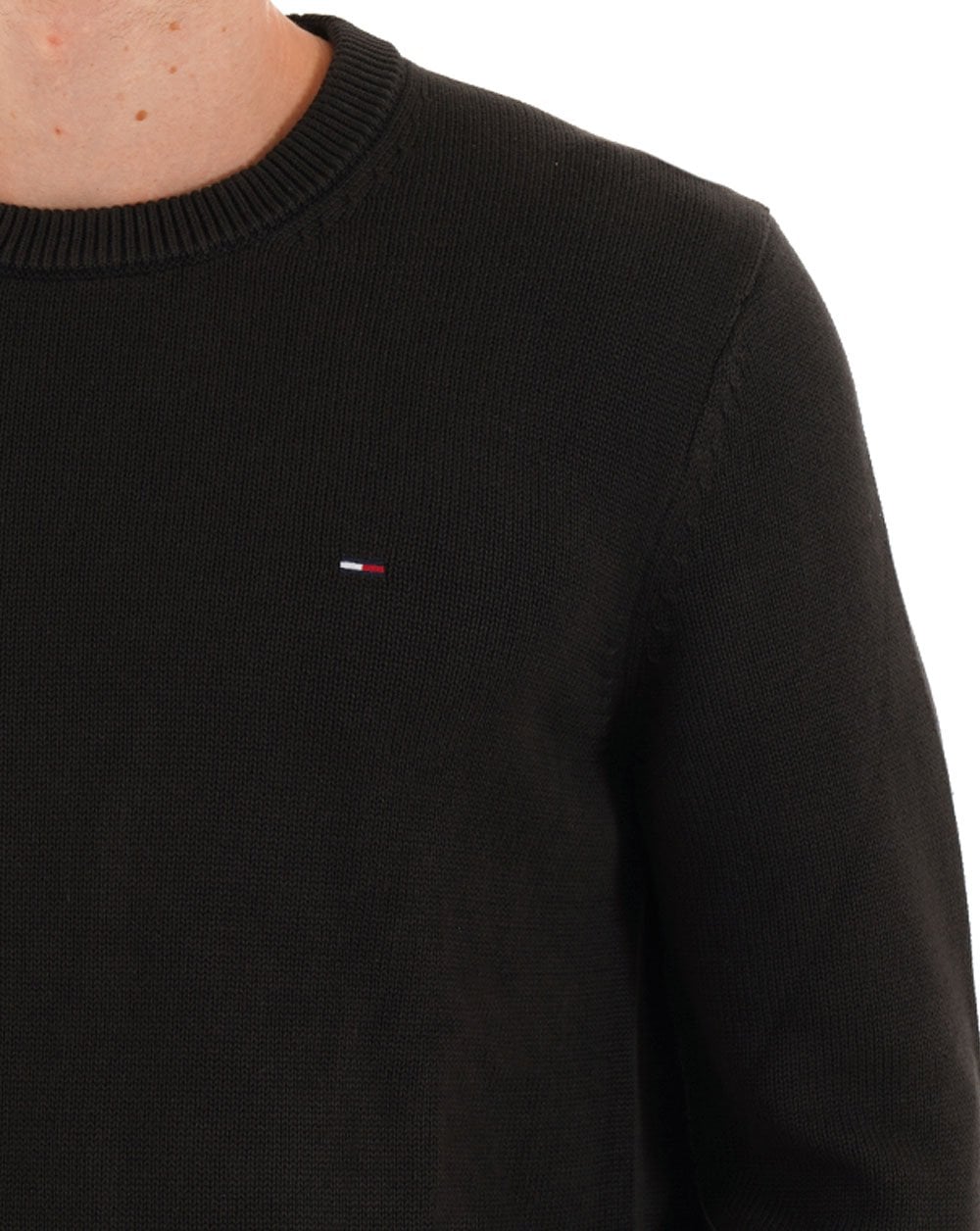 Tommy Jeans Essential Crew Jumper Black