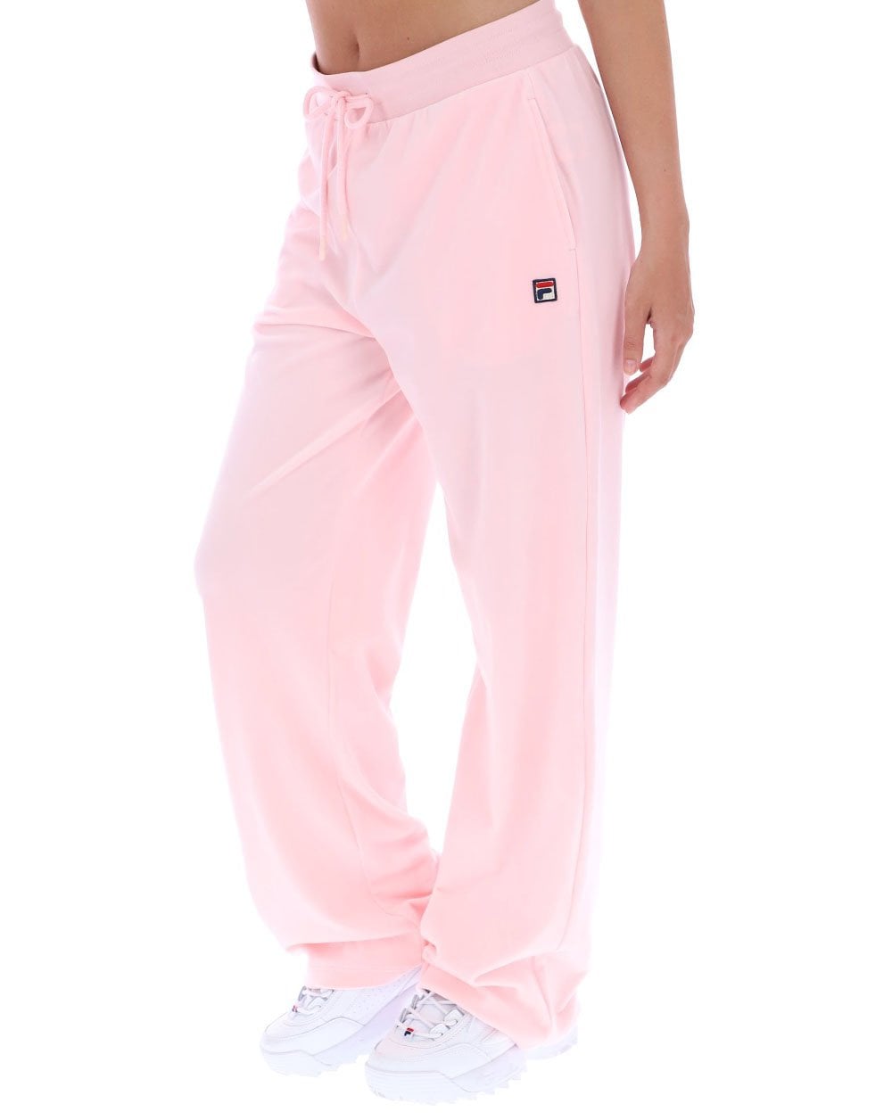 Fila Vintage Isabella Velour Track Pants Pinka Boo