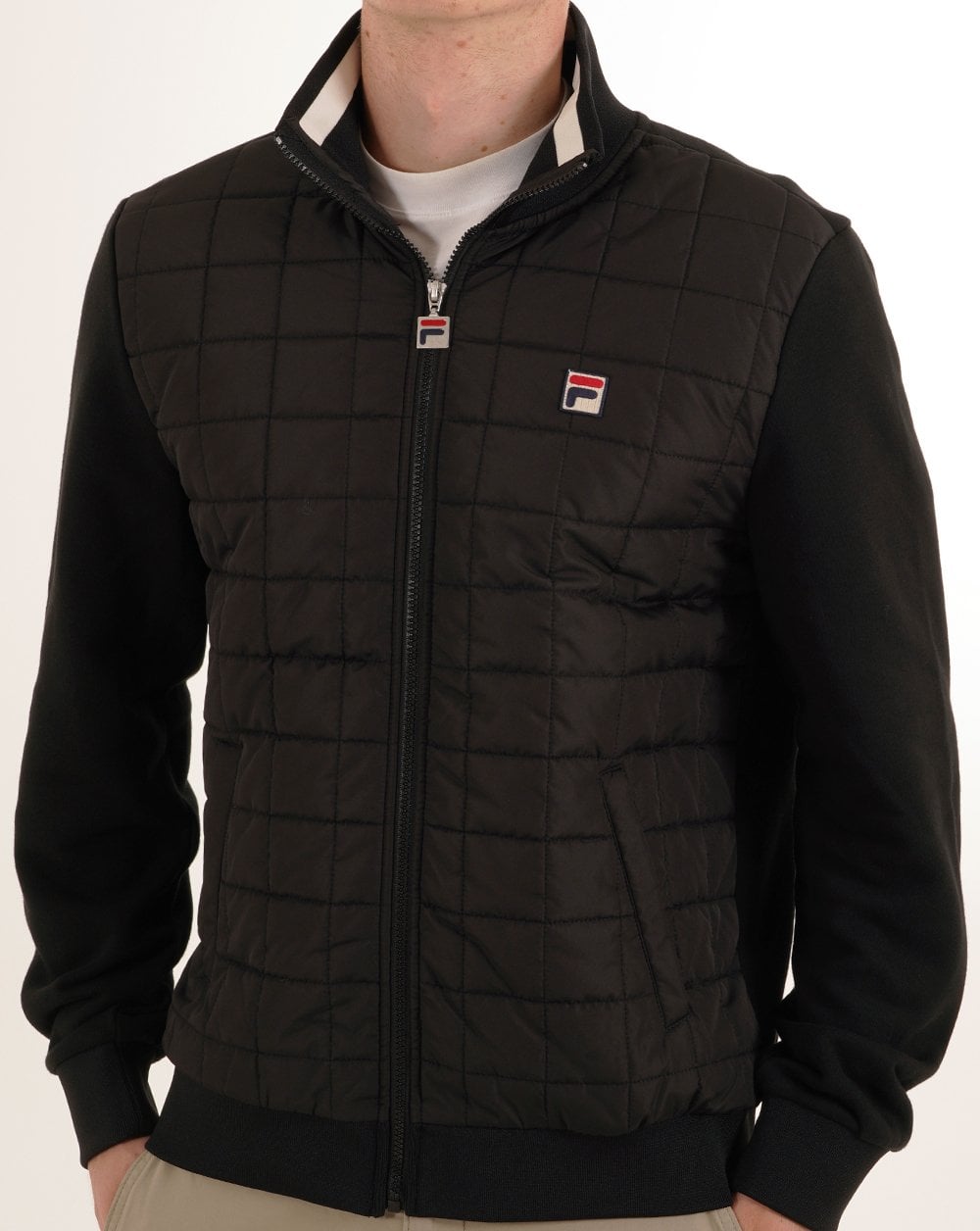 Fila Vintage Padded Jacket Black