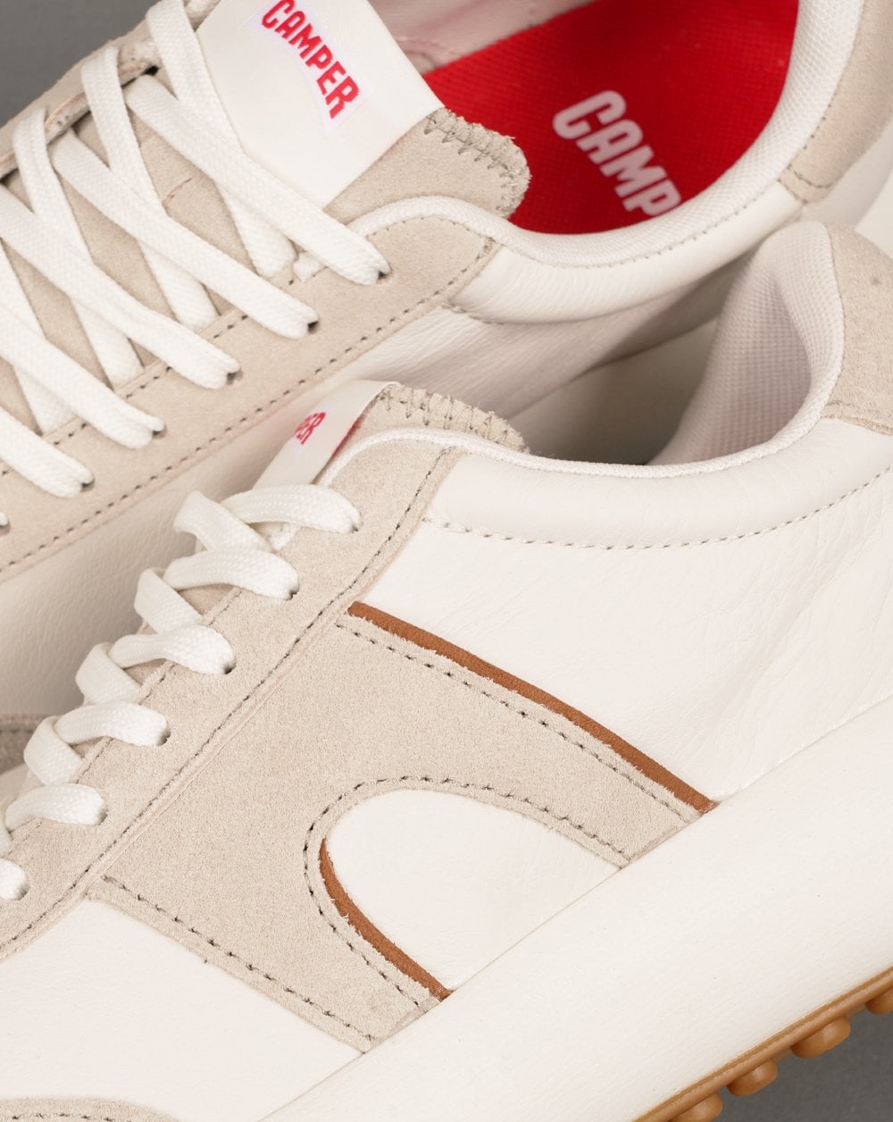 Camper Pelotas Athens Trainers White Grey