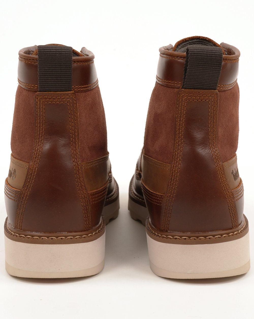 Timberland Britton Mills Mid Lace Waterproof Boot Rust Full Grain