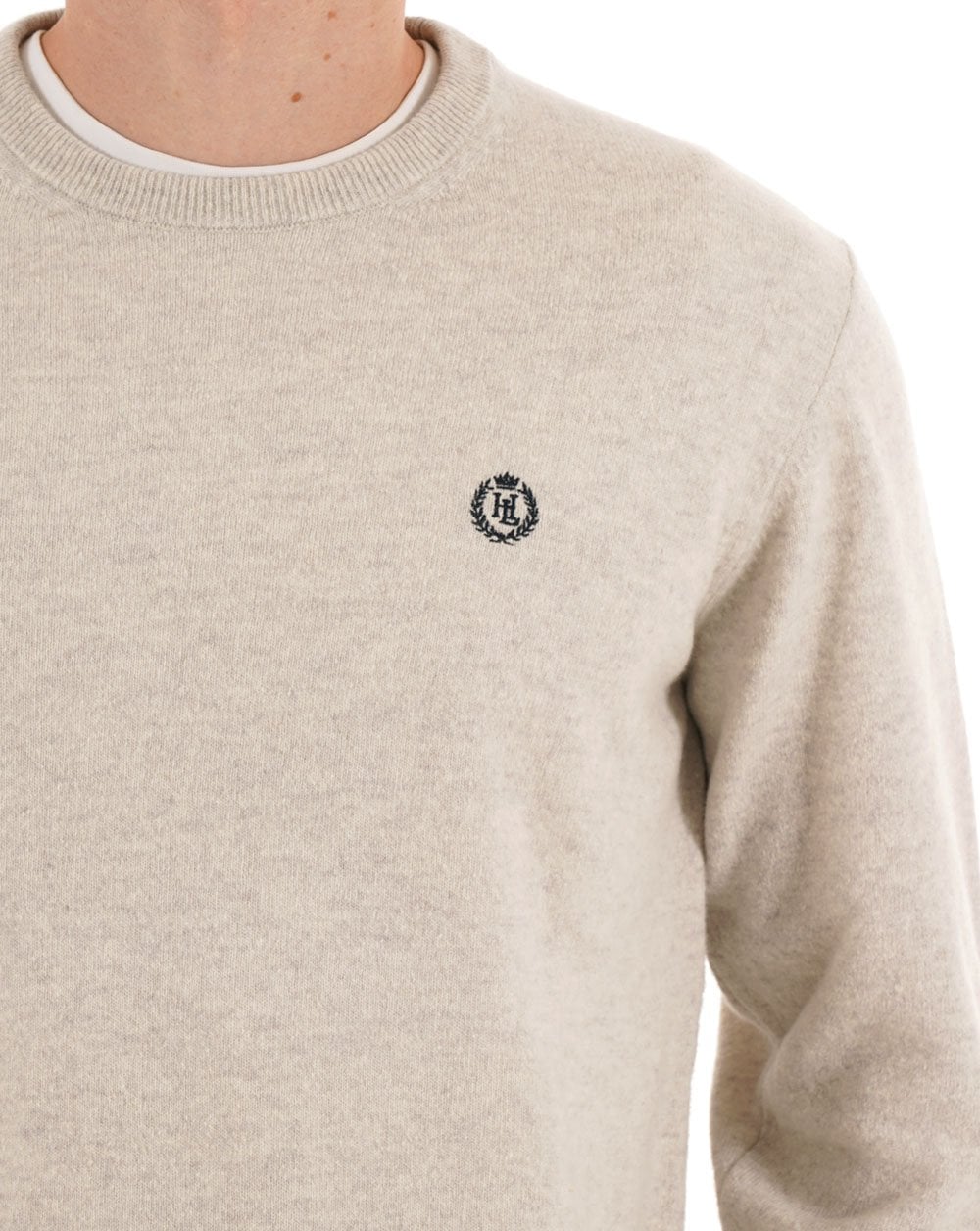 Henri Lloyd Teddington Crew Knit Off White
