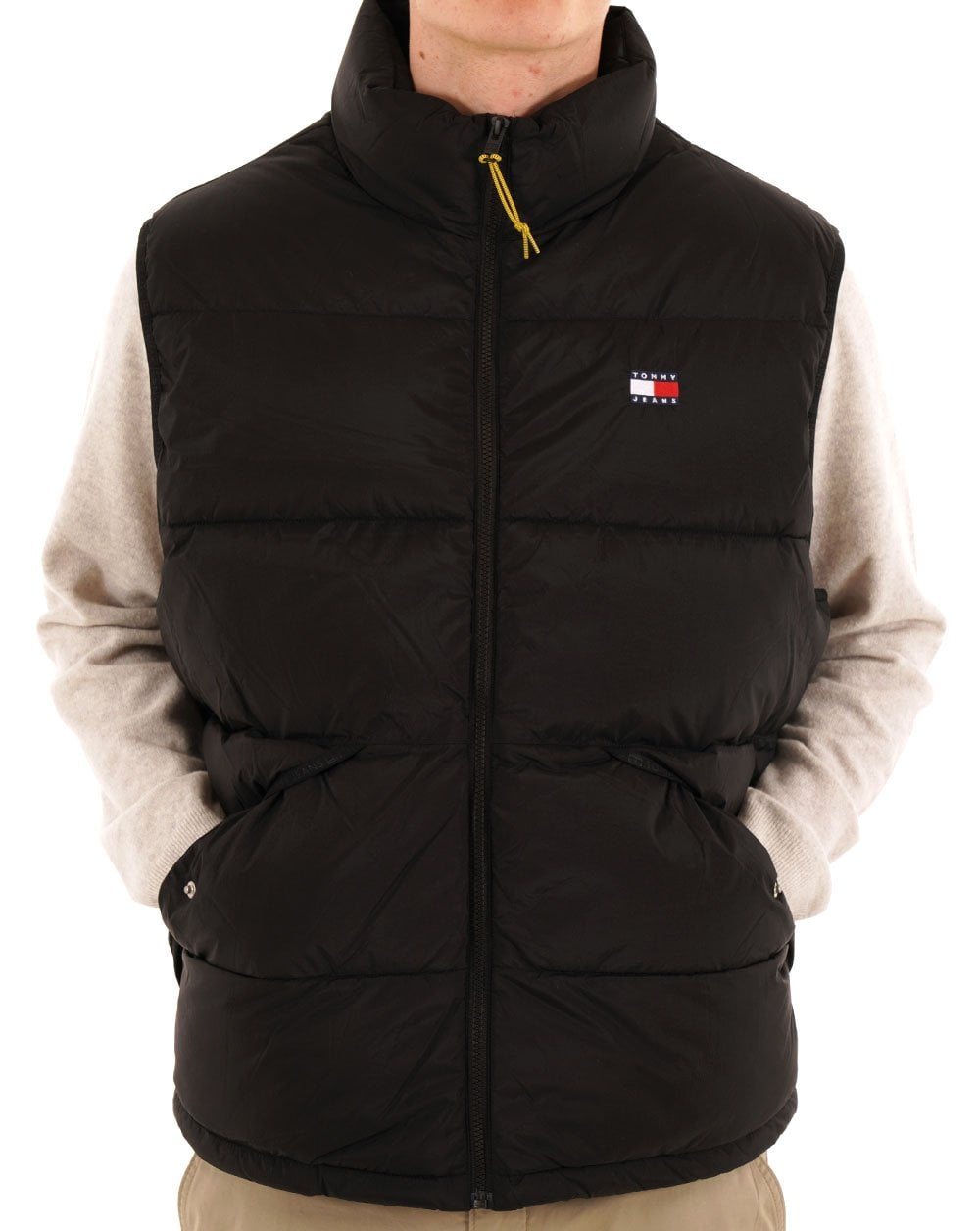 Tommy Jeans Vail Puffer Vest Black