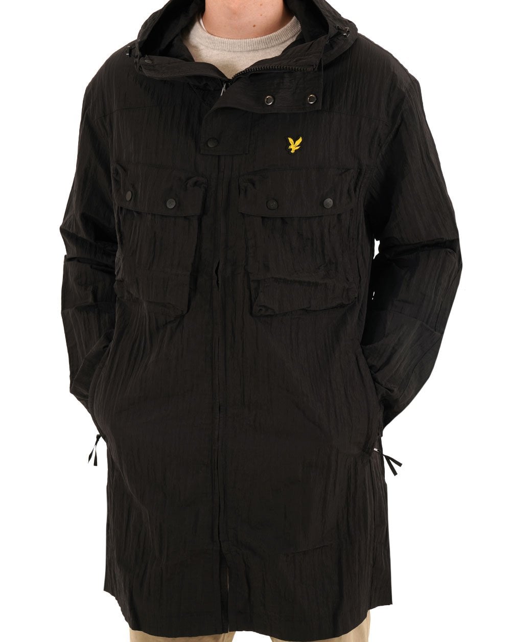 Lyle & Scott Guard Parka Black Ice
