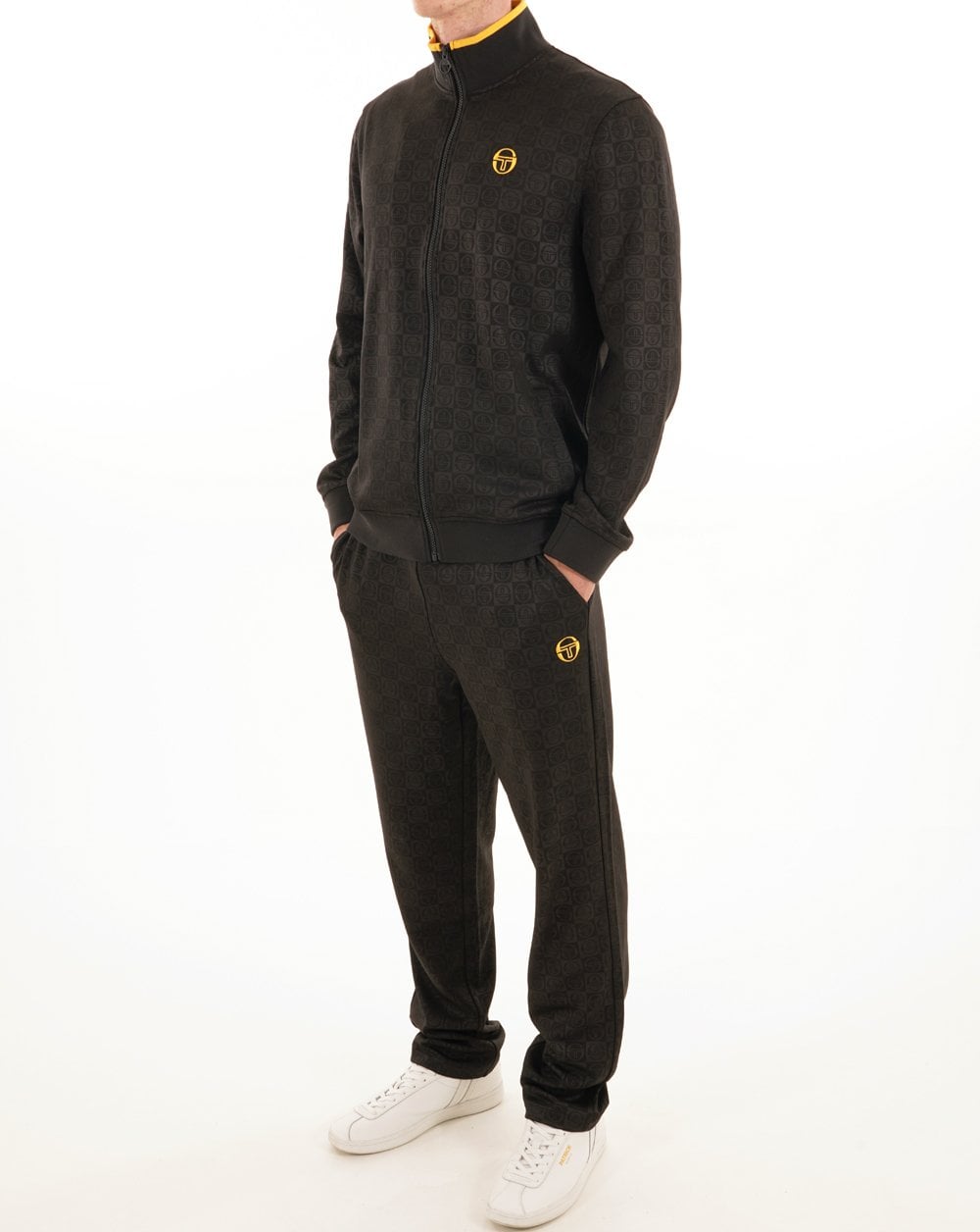 Sergio Tacchini Santoro Track Top Black