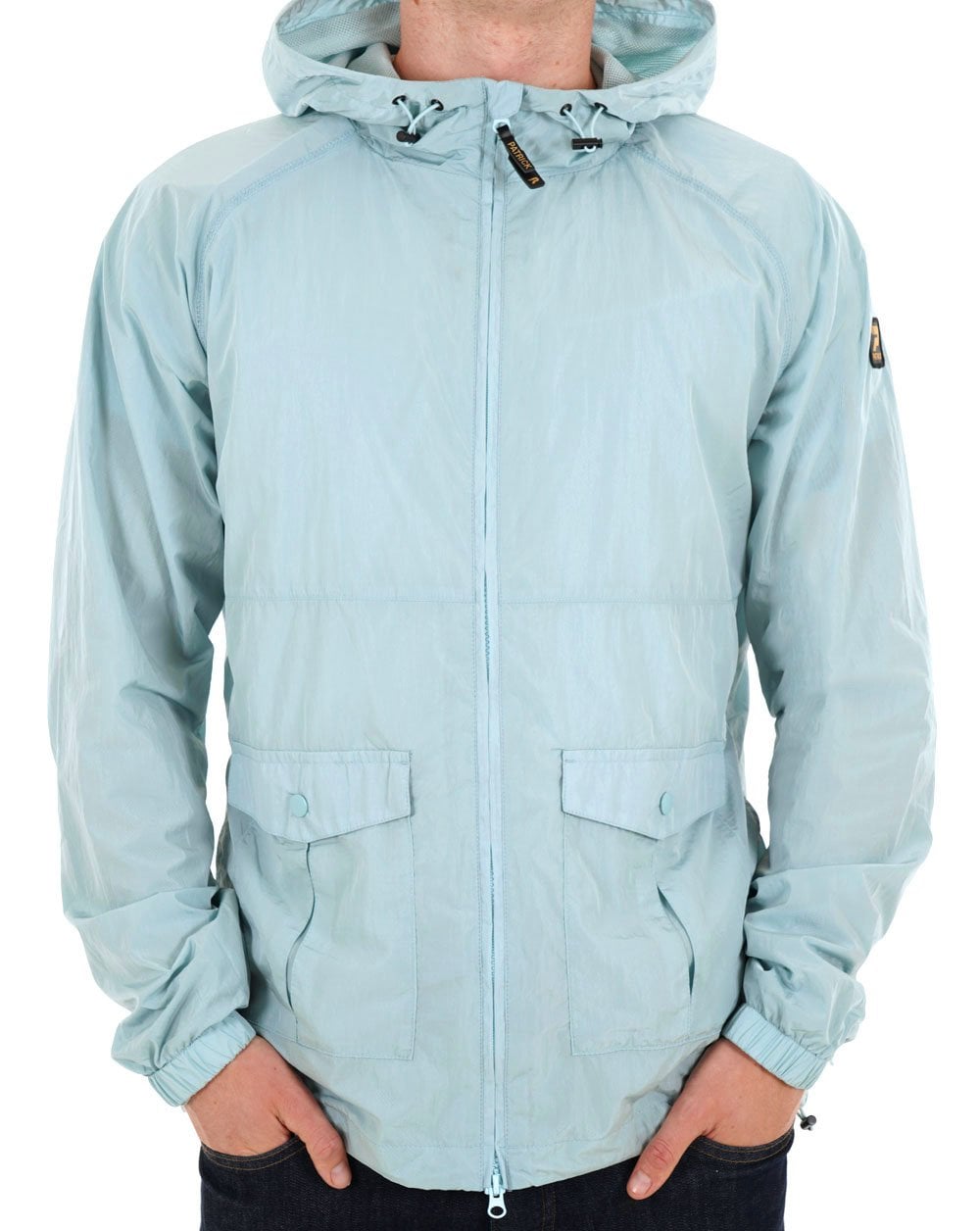 Patrick Chapman Shell Jacket Light Blue
