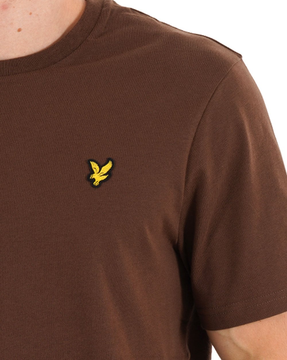 Lyle & Scott T Shirt Bottle Brown