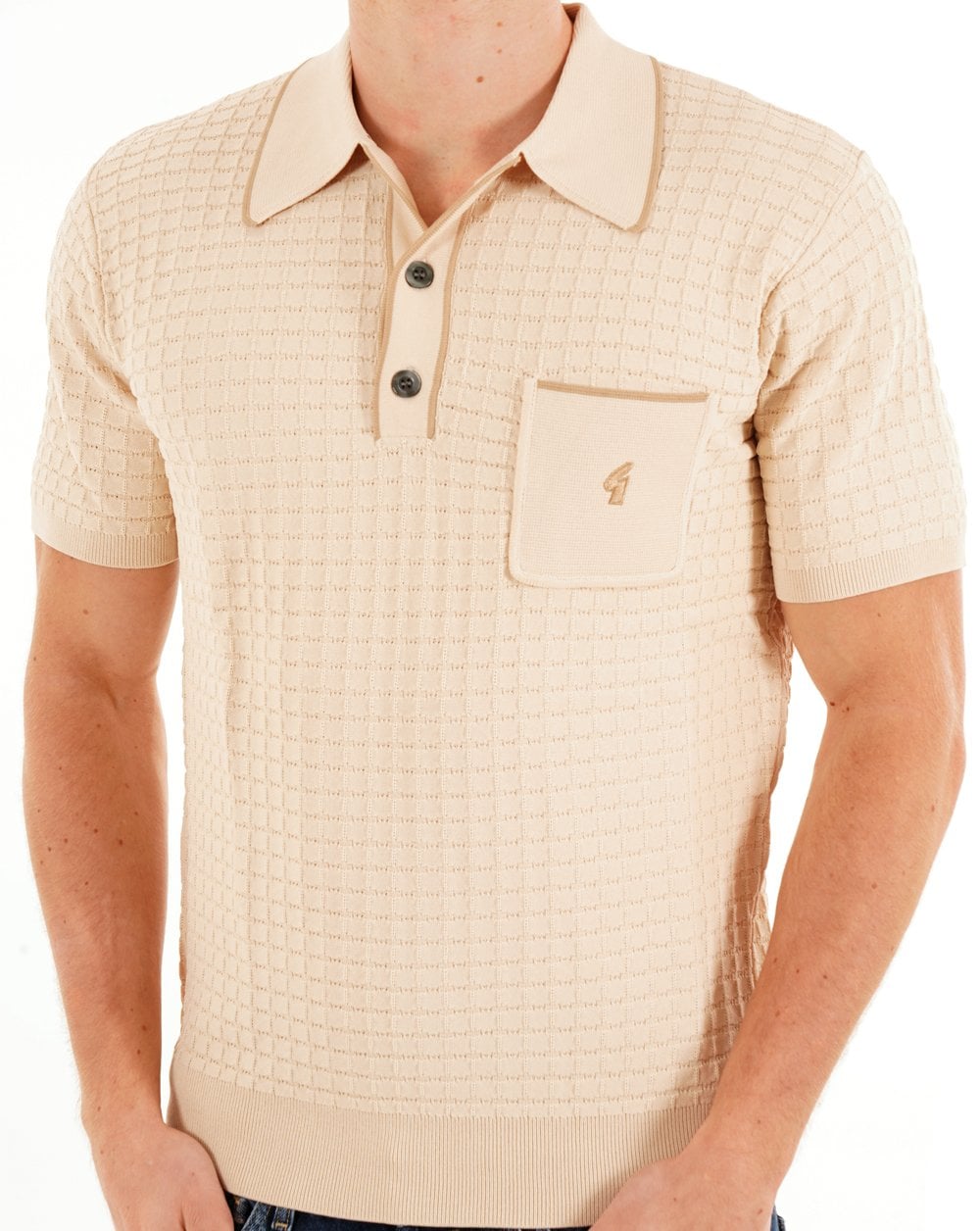 Gabicci Vintage Roy Archive Polo Linen