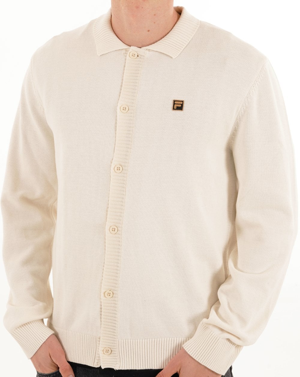 Fila Gold Knitted Cardigan Gardenia